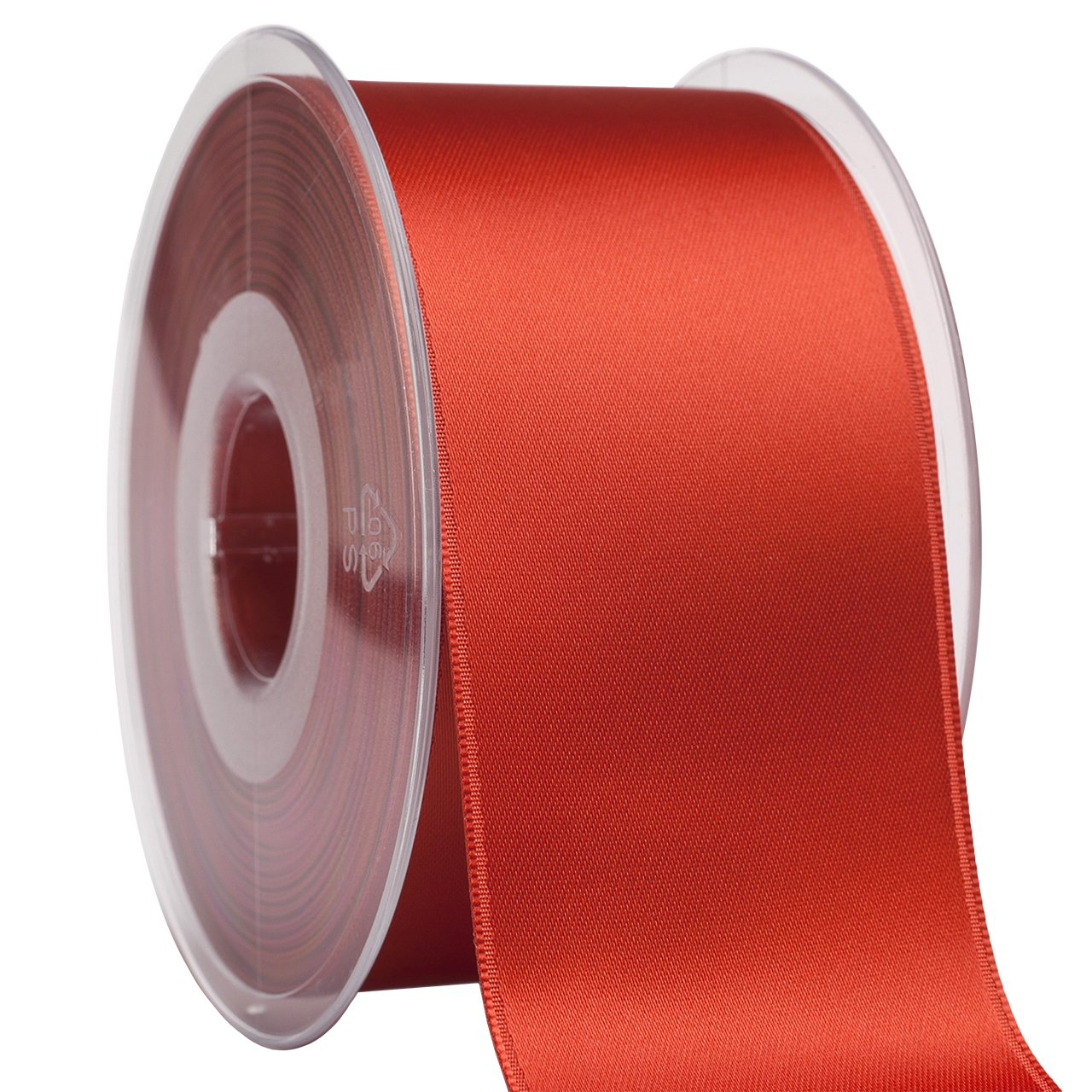 Ruban tissu satiné Swiss 035 couleur gingembre pour haute couture