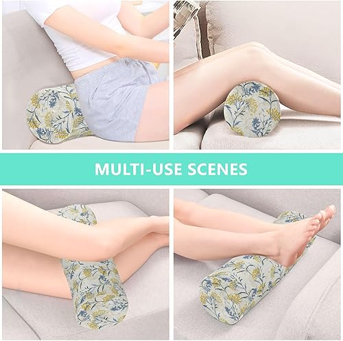 Miniatura 4 de Almohadas decorativas de bayas amarillas para sofá, almohadas enrollables, almohadas redondas para sillas, funda de almohada cilíndrica, rollo de