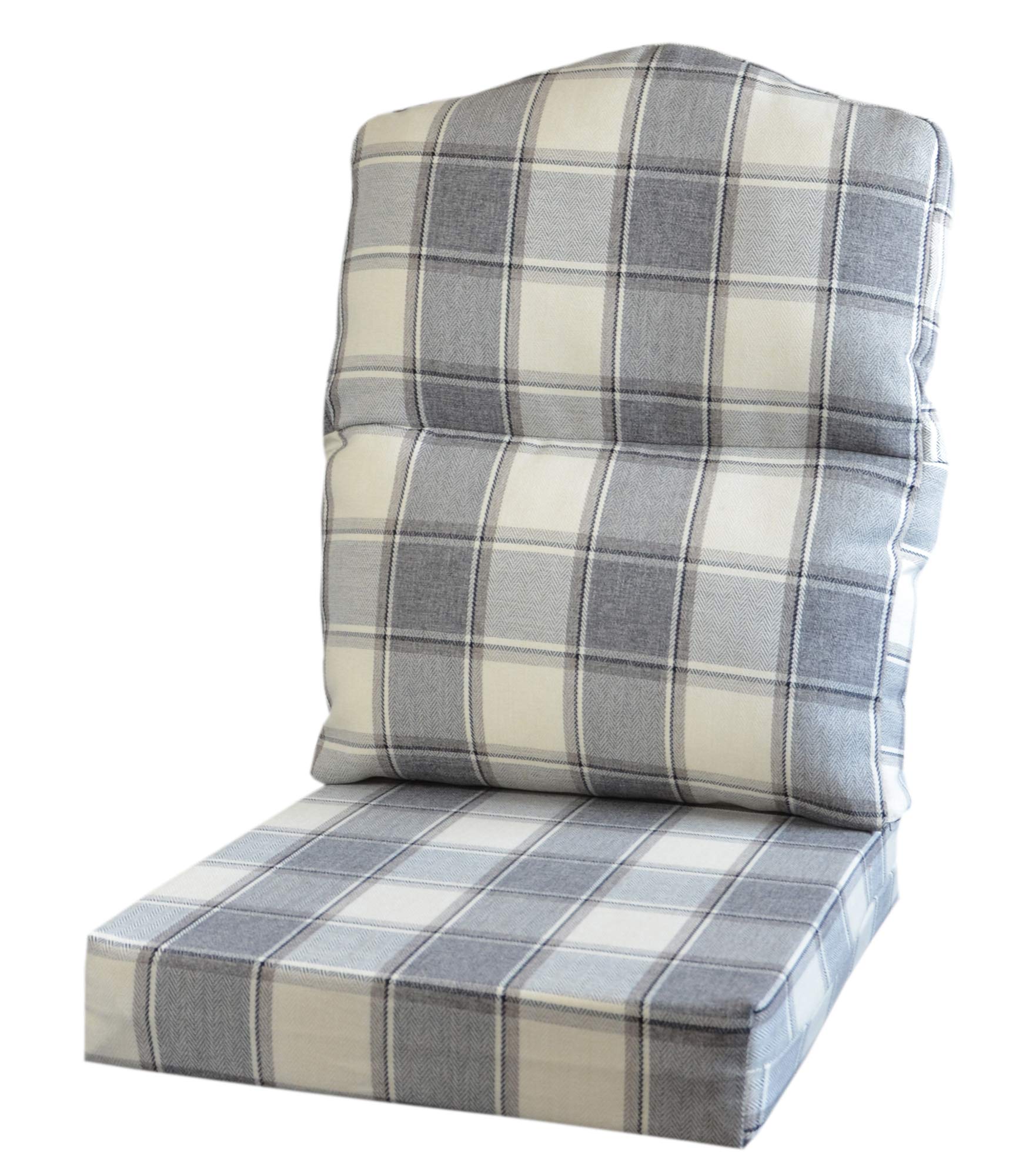 Gilda Replacement Cane Furniture HUMP TOP CHAIR/SOFA/SUITE CUSHIONS ONLY Wicker Rattan Conservatory (Alderney Dove)