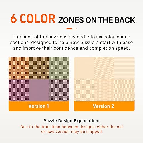 Miniatura 2 de Rompecabezas de 1000 piezas para adultos, divertido rompecabezas para adultos con gatos sorprendidos, pintura al óleo, rompecabezas divertido