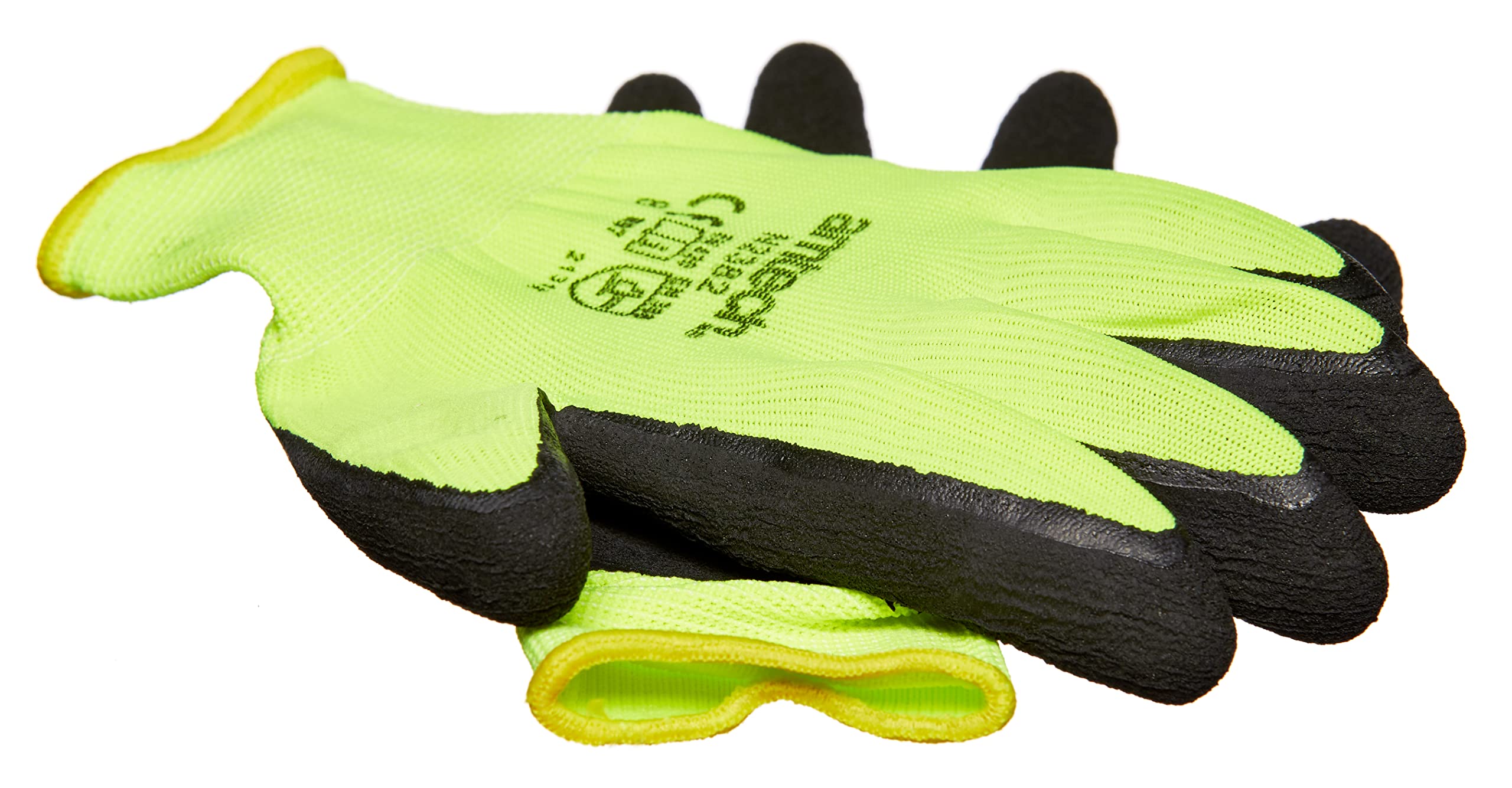 Guanti Da Lavoro Amtech Hi-Vis Con Palmo In Lattice – Taglia Media (8), Leggeri E Traspiranti