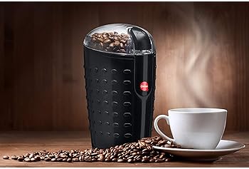 Quiseen One-Touch Electric Coffee Grinder. Grinds Coffee Beans, Spices, Nuts and Grains - Durable Stainless Steel Bla...