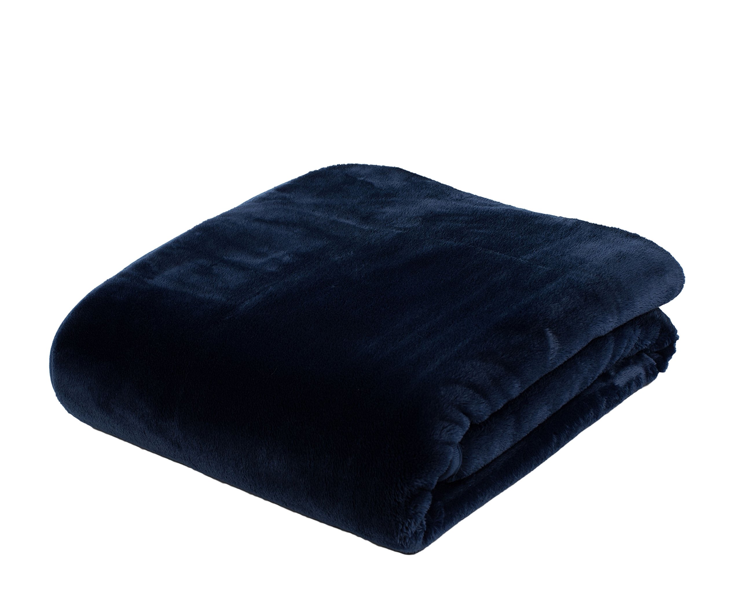 Gözze Marine - Premium Cashmere Feel Cuddly Living Room Blanket/Throw, 500 G/M², 130 X 170 Cm