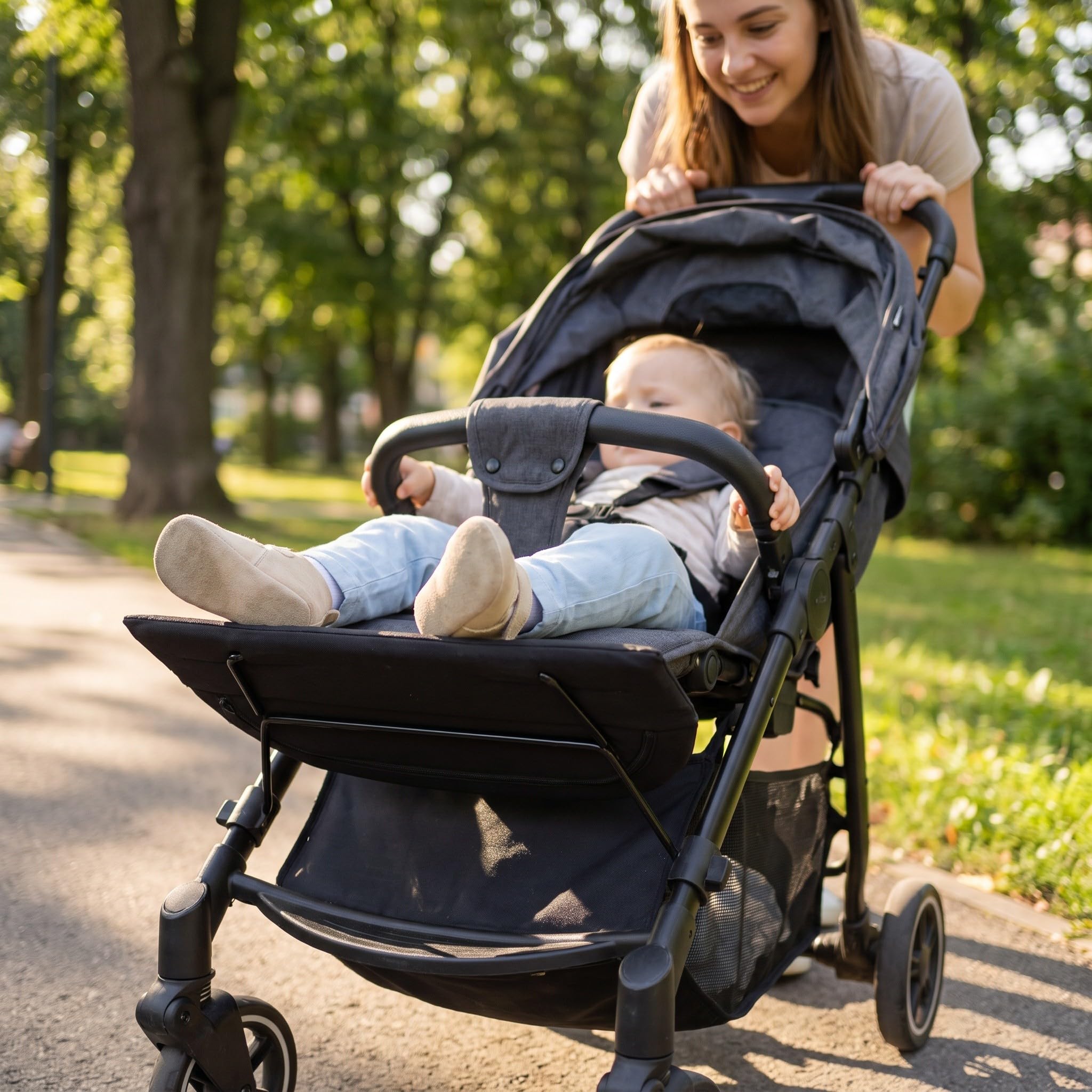 UKCOCO Extensor de reposapiés para cochecito Compatible con JOOLZ +/ 2