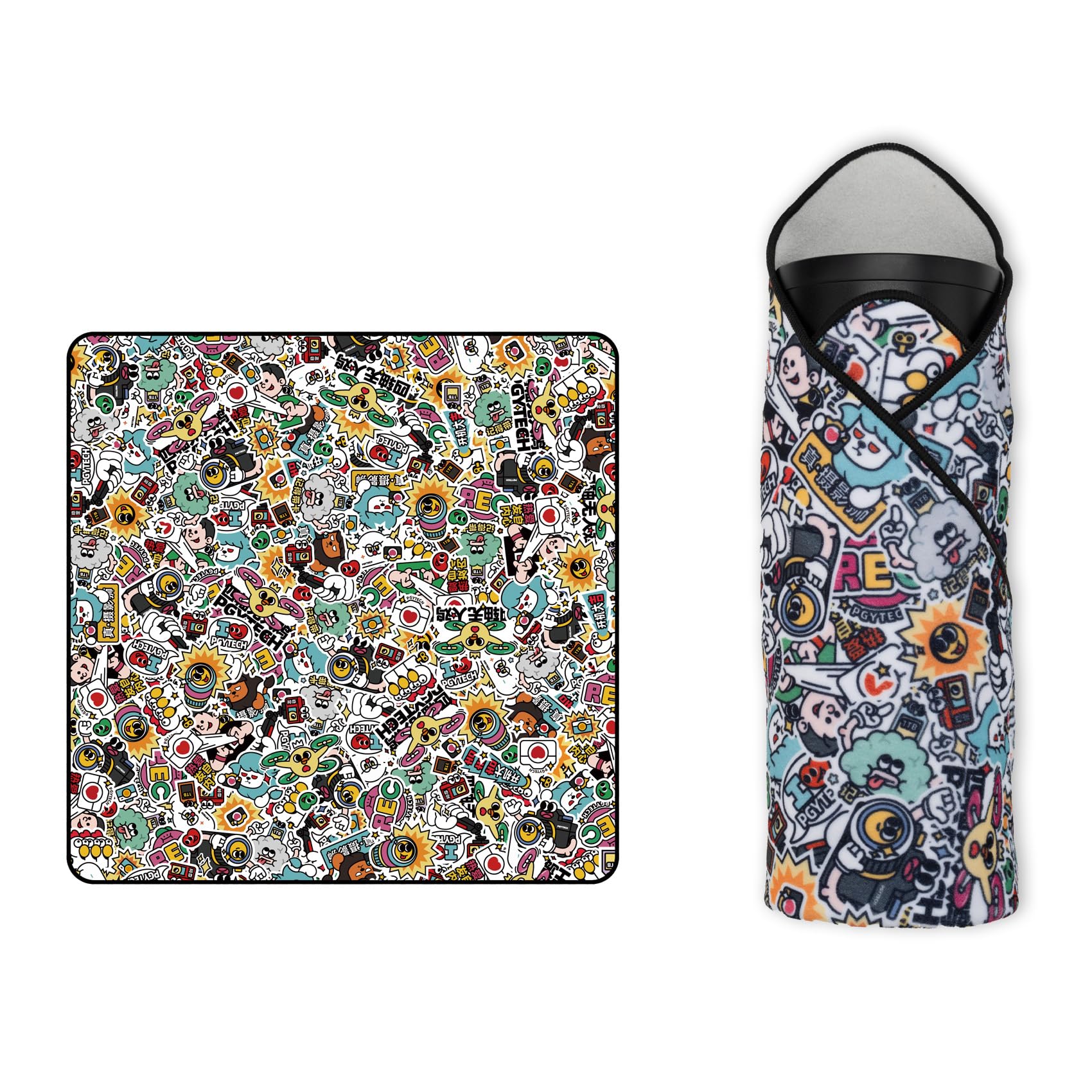 PGYTECH Protective Wrap, Anti-scratch Lens Camera Wrap, Lens protector, Magic Self-Adhesive Cloth Protective Camera Wrapper for DSLR/Camera Lens/Phone