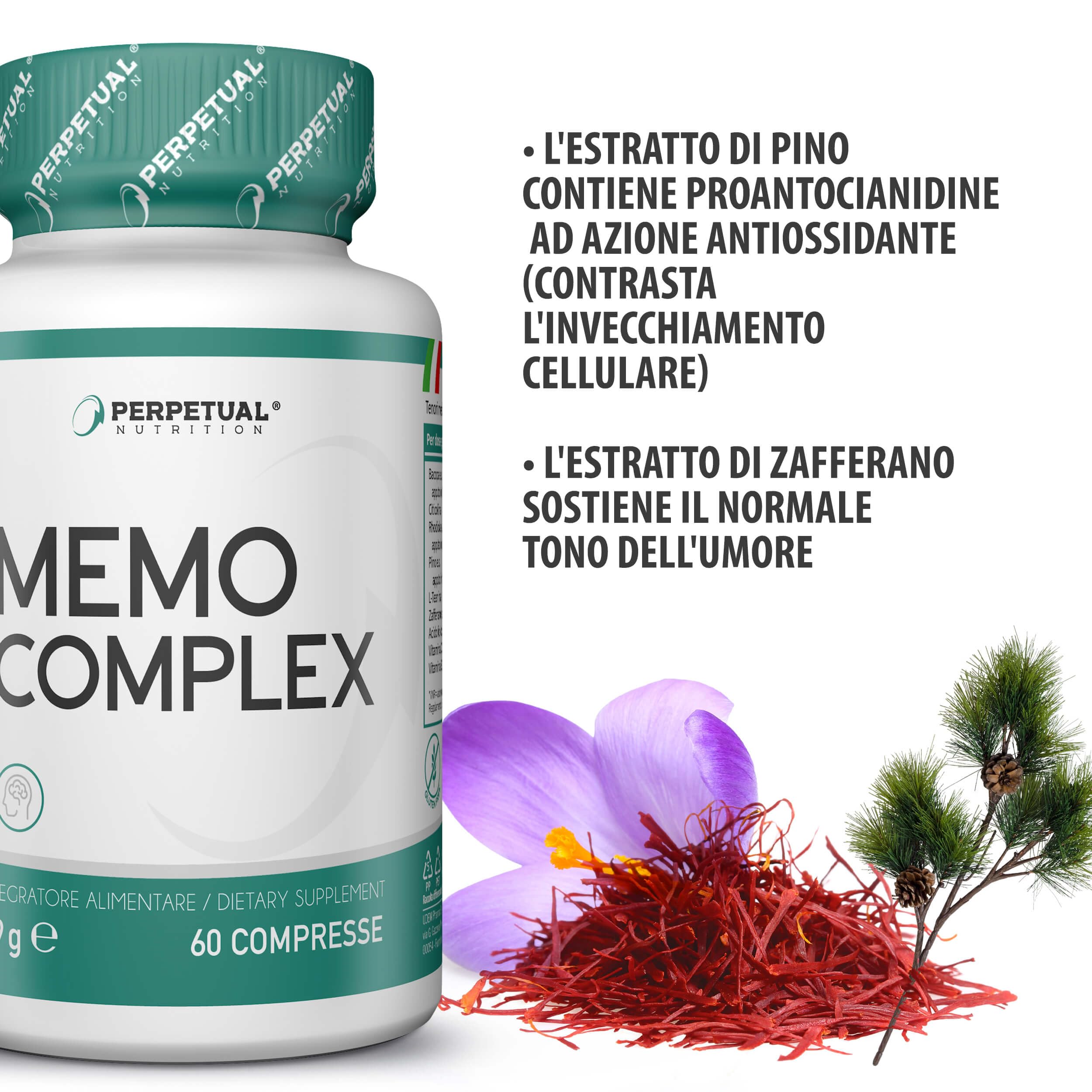 Integratore nootropico per la memoria. Con rodiola, citicolina e bacopa. Utile per memoria, buon umore, rilassamento e benessere mentale. Nootropico per memoria, concentrazione e funzioni cognitive.
