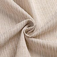 Vista 6 de Valea Home Cenefa de lino a rayas Chenile para cocina, bolsillo para barra, cenefas rústicas de cortina de ventana de 18 pulgadas de longitud