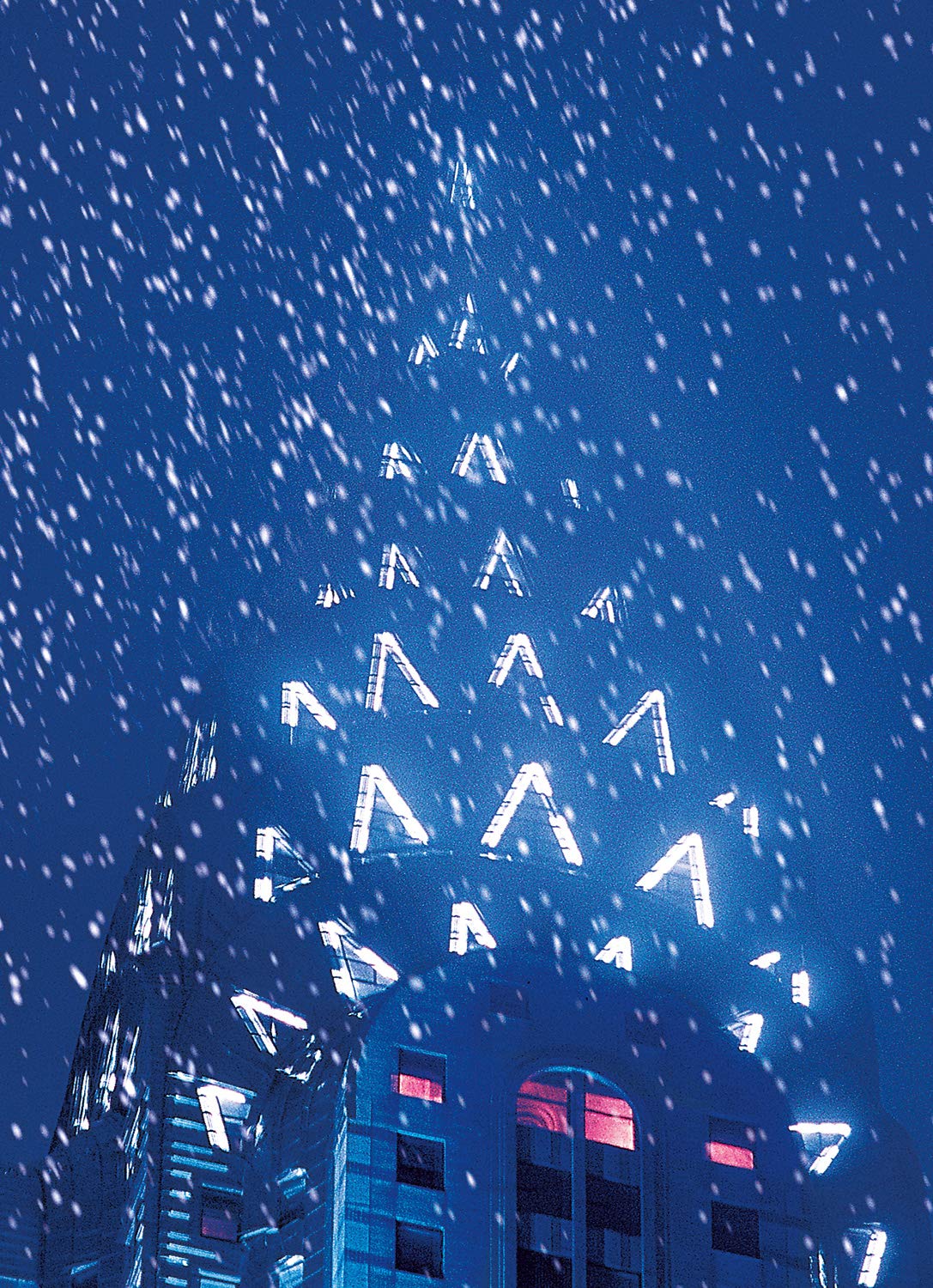 Chrysler Building NY Christmas Cards Boxed With Envelopes Set of 12 Holiday Cards And 12 Envelopes. Made in USA