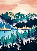 Vista 8 de Hestarcul Kit de Pintura de Diamantes 5D, Kits de Arte de Diamantes para Adultos, Puntos de Diamante, Pintar con Diamantes Redondos para Regalo