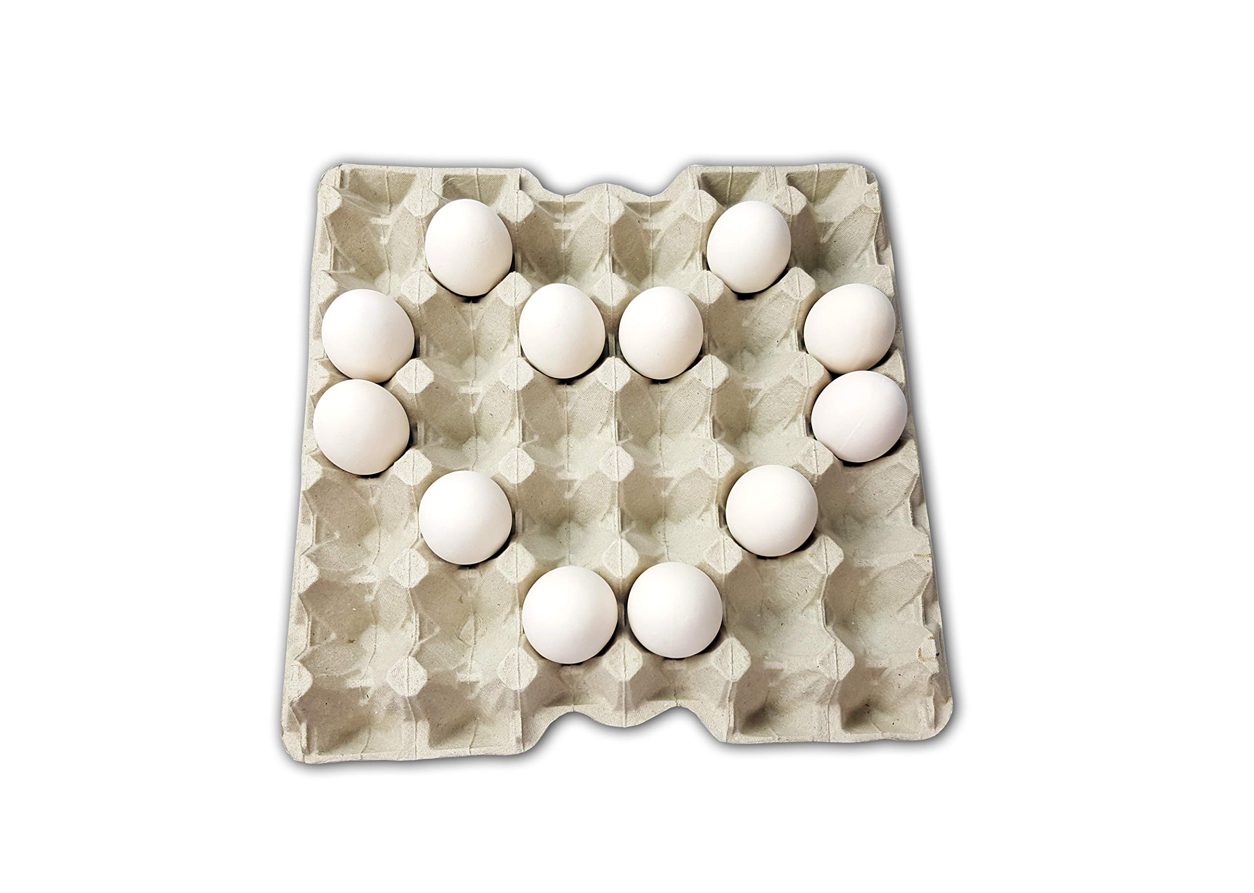 Ingbertson 115 Stück Graue Eierkartons für 30 Eier # Eierpappen # Eierhöcker # Eierlagen (115, je 30 Eier, grau)
