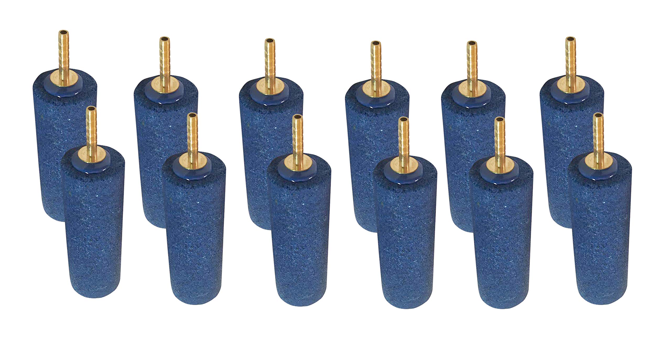 Shiv 4"x1.5" Large Air Stone with Brass Nozzle for Biofloc Fish Farming Tank, Aquarium Healthy Environment Increase Oxygen,Pack of 12. (B08MY2SRNS) Amazon Price History, Amazon Price Tracker