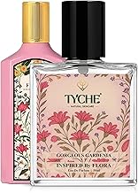 Tyche Inspired by Flora Gorgeous Gardenia Perfume for Women Long Lasting Smell Luxurious Romantic Eau De Parfum 50ml | Pear Blossom Gardenia Jasmine Scent Perfume for Woman