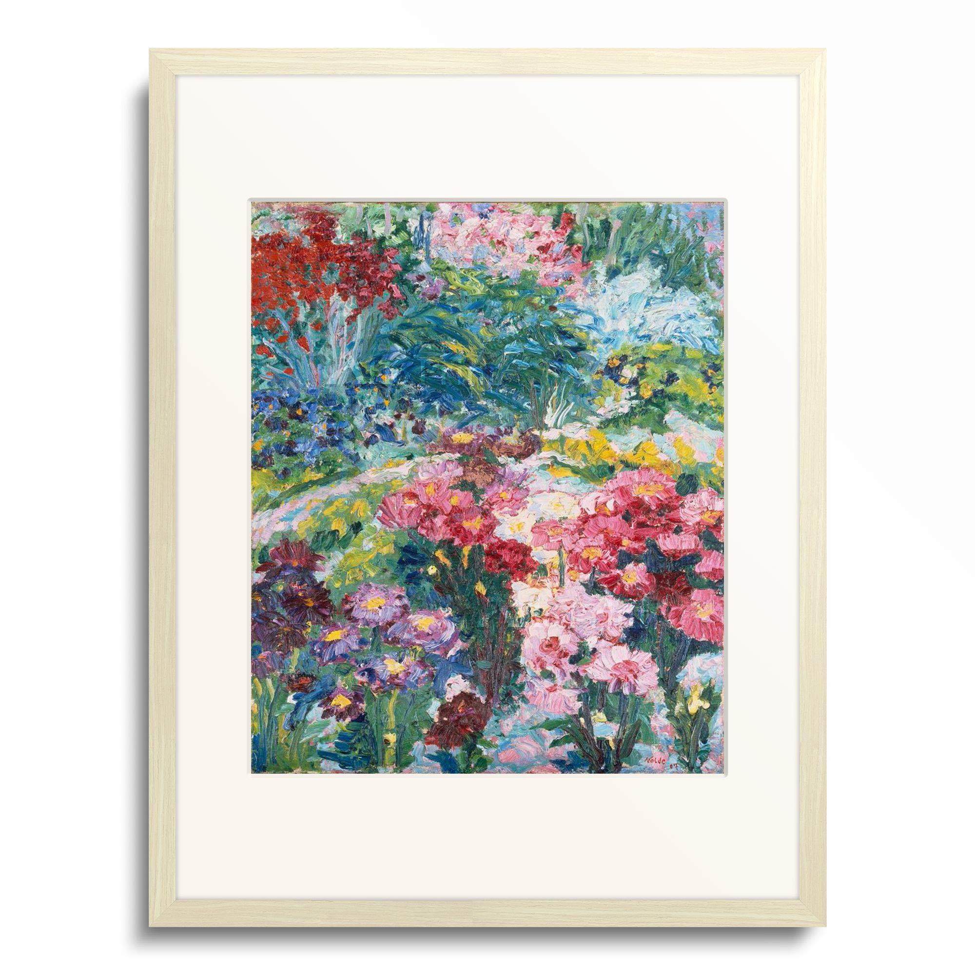 Amazon｜エミール・ノルデ Emil Nolde 「Anna Wieds Garden. 1907
