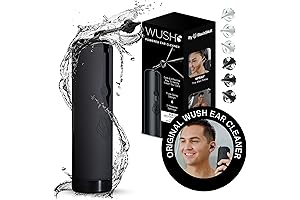 Wush Pro Deluxe Electric Ear Cleaner for Humans