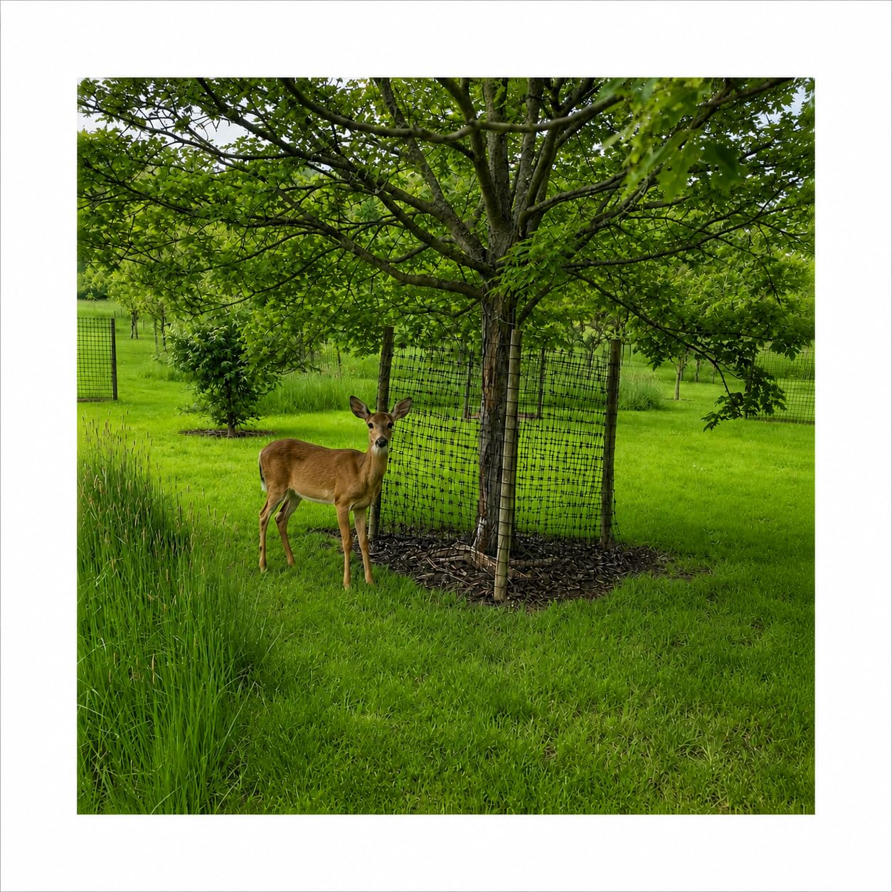 Gardening Naturally Black Deer Netting 2M Wide Lightweight High Tensile Strength Per Metre Listing