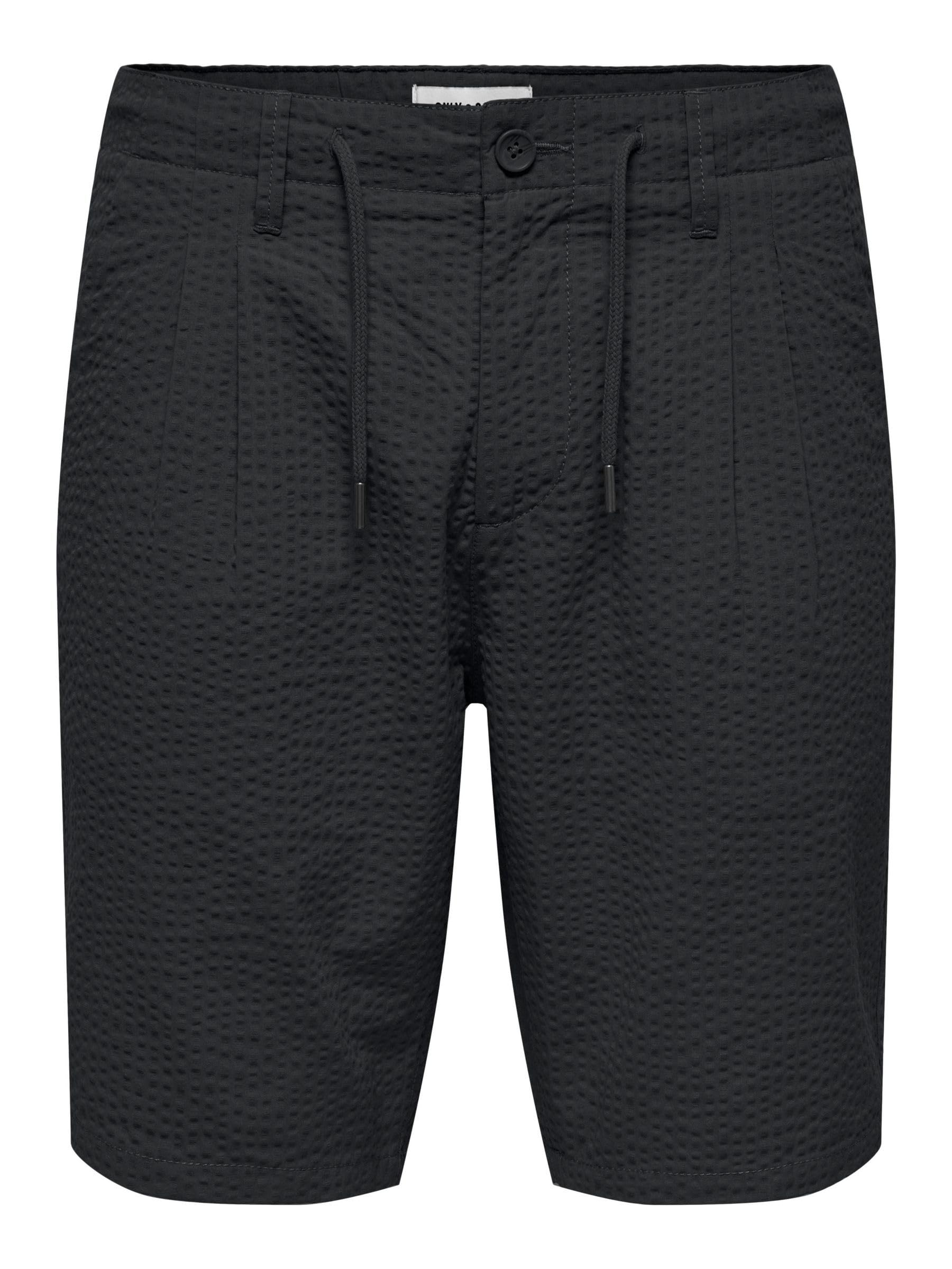 Only & Sons Male Shorts ONSLEO Mittlere Taille Normal geschnitten Shorts | Shorts
