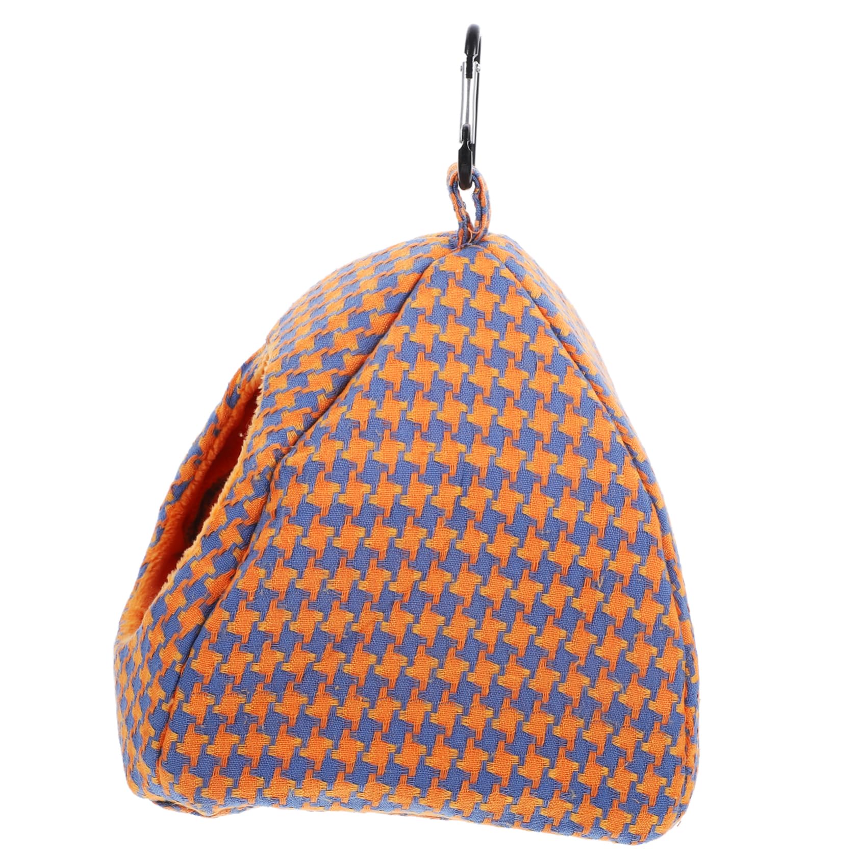 BESPORTBLE 3pièces Hamac Suspendu pour Oiseaux pour Perruches Et Petits Oiseaux Lit De Pratique pour Cage Et Intérieur avec Motif à Carreaux