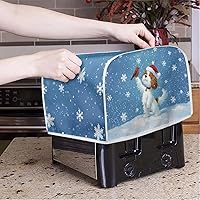 Vista 306 de Marbling Butterfly Print 2 Slice Toaster Dust Cover, Kitchen Small Appliance, Anti Dust and Fingerprint Bread Machine Cover