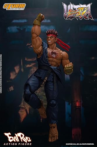 Miniatura 6 de Storm Collectibles - Ultimate Street Fighter IV - Evil Ryu, figura de acción 1/12
