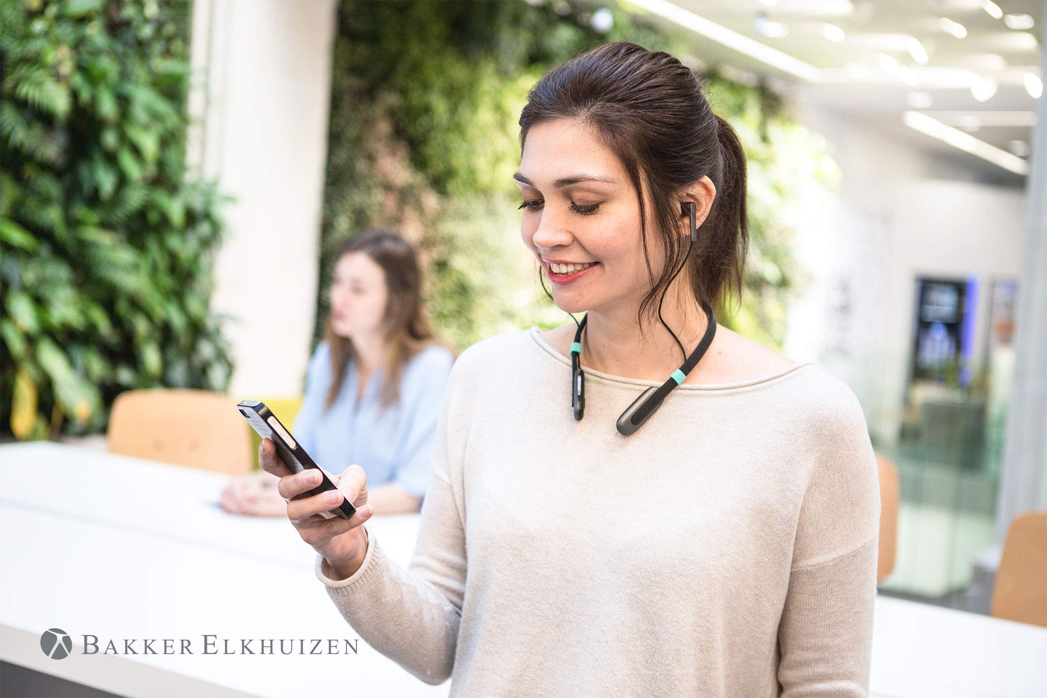 BakkerElkhuizen Tilde Air Premium Kopfh?rer Nackenband Schwarz (BNETNCHBT)