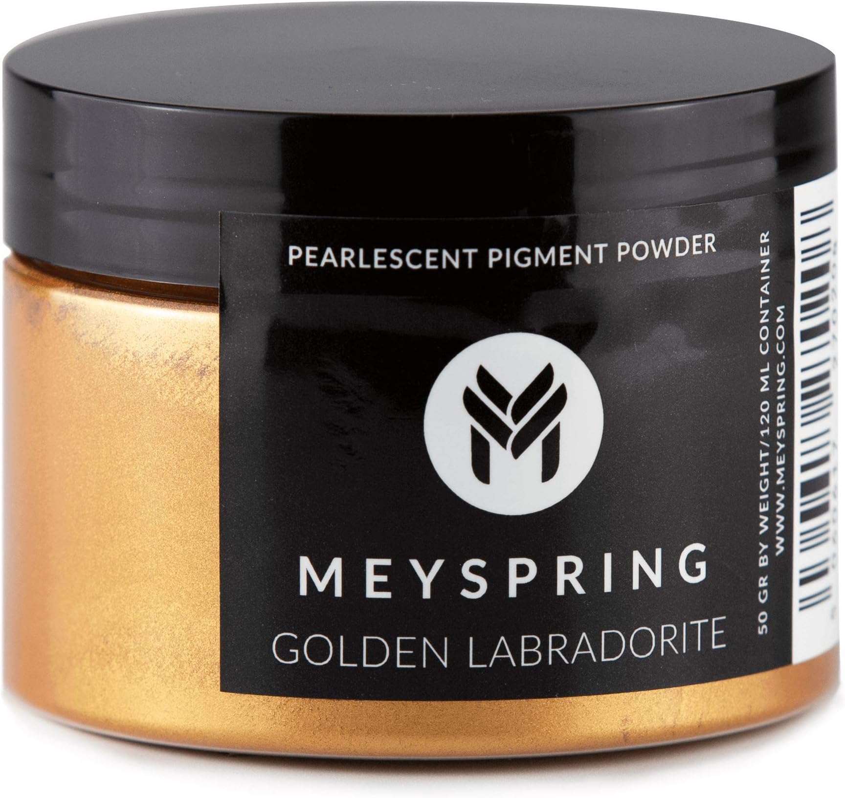 MEYSPRING Golden Labradorite Epoxy Resin Color Pigment - 50g - Mica Powder for Epoxy Resin