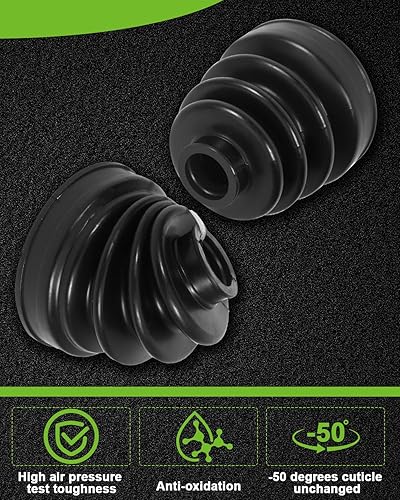 Miniatura 4 de SCITOO Kit de botas de eje CV para 1999-2005 para Polaris Sportsman 500 700 pares interior exterior