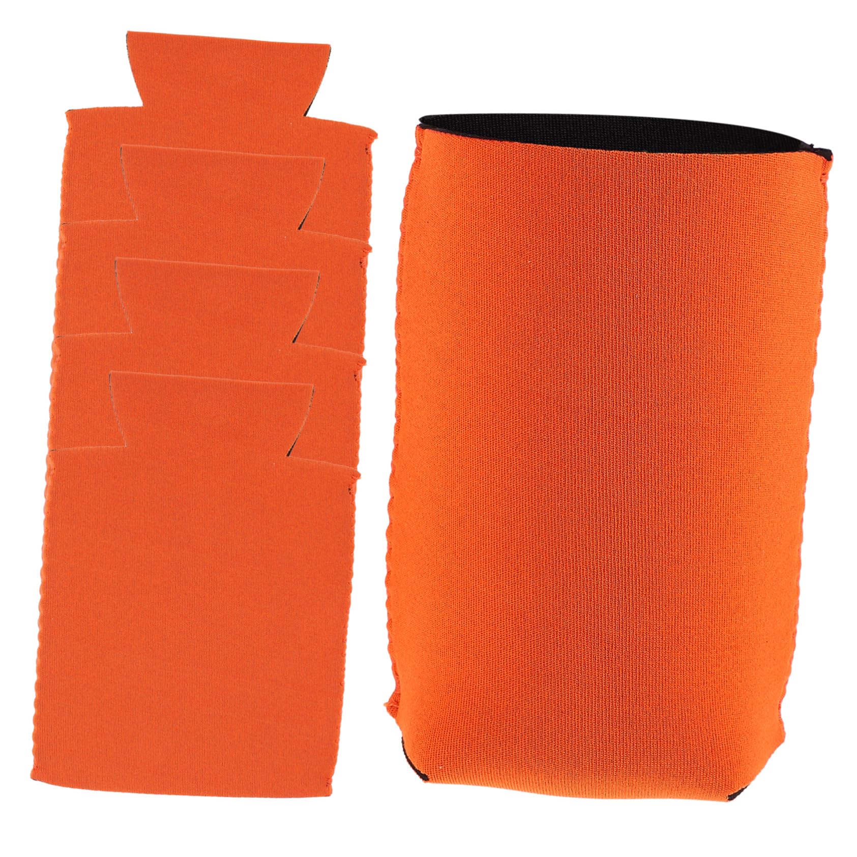 TOYANDONA Cubierta De La Tetera Bebidas Cubiertas De Lata Fundas Aislantes Para Latas De Cerveza Puede Cubrir La Manga Puede Enfriar Mangas Neopreno Naranja