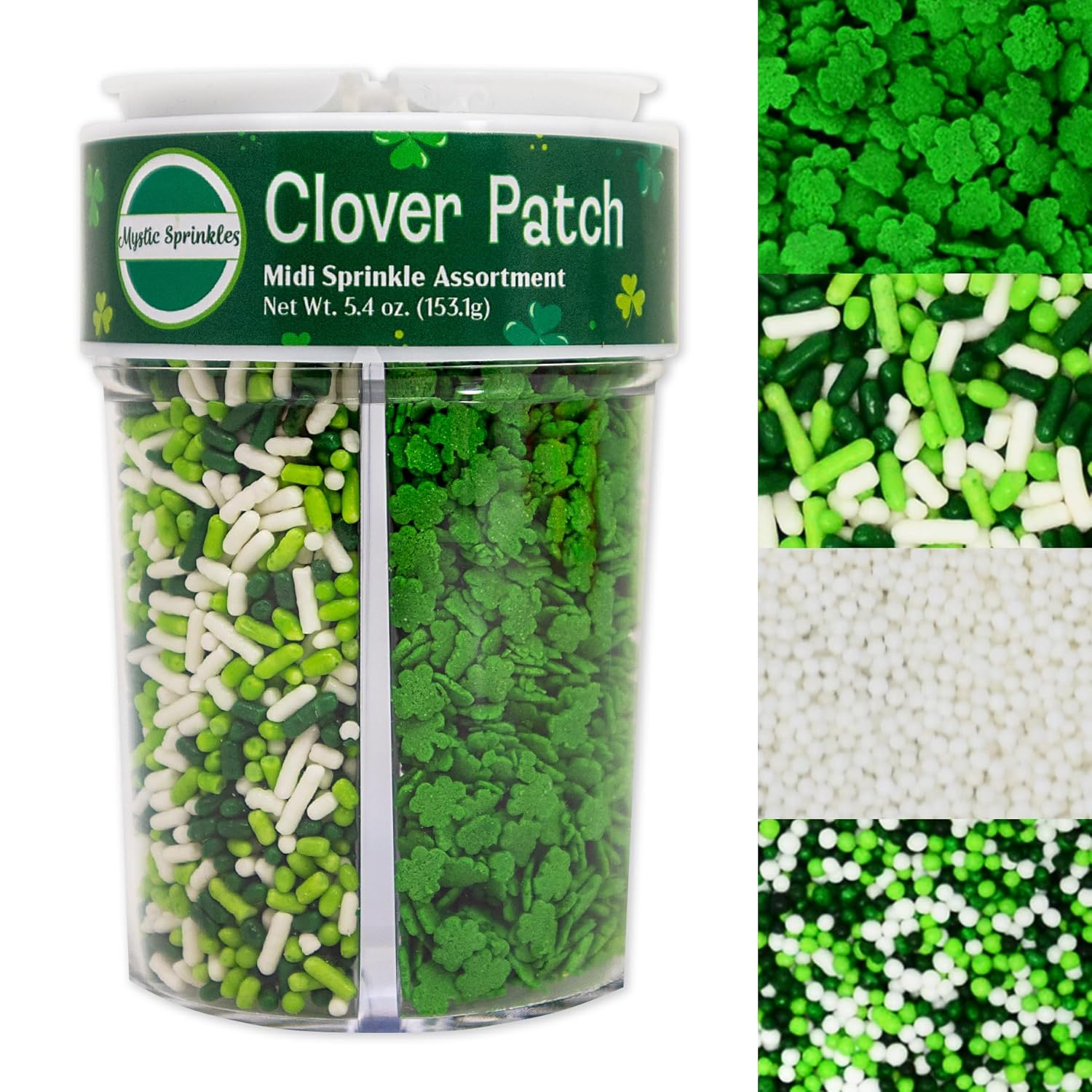 Amazon.com: Mystic Sprinkles St. Patrick's Day 4 Cell Sprinkle ...