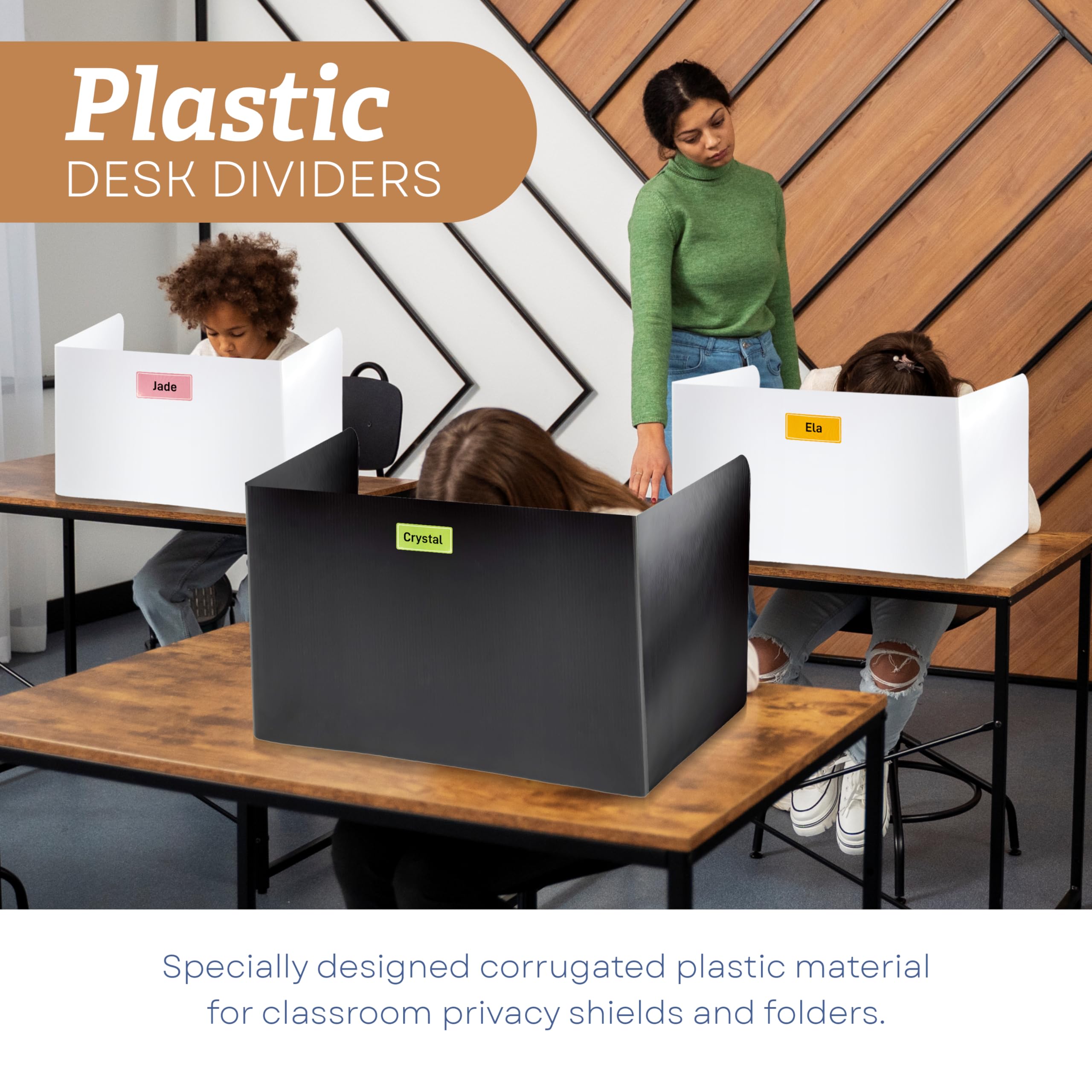 Sherr Inspirational Classroom Desk Dividers Student Privacy - View #10