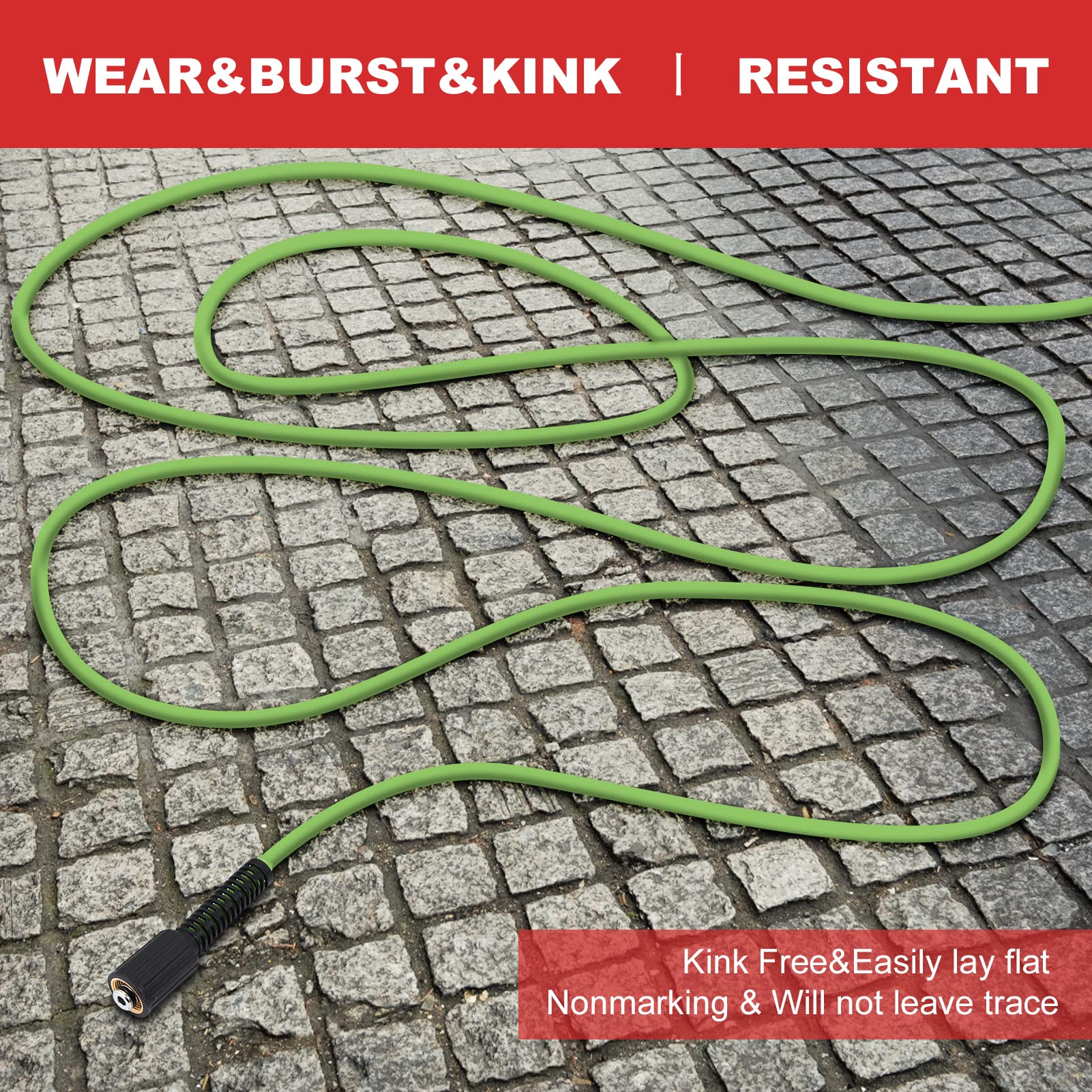 Carrand 50 ft. Quick-Connect Car Wash Hose, 978224