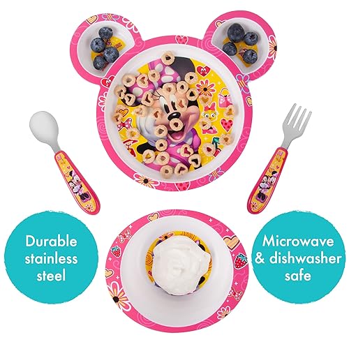 Miniatura 6 de Juego de cubiertos Disney de The First Years 4 Piece Minnie Mouse