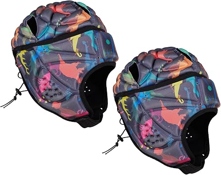 Rugby Headguards, Soft Football Helmet, Youth 7v7 Rugby Helmet Soft Padded Headgear Rugby Helmet Headguard Autism Special Needs Head Protection for Adults Kids