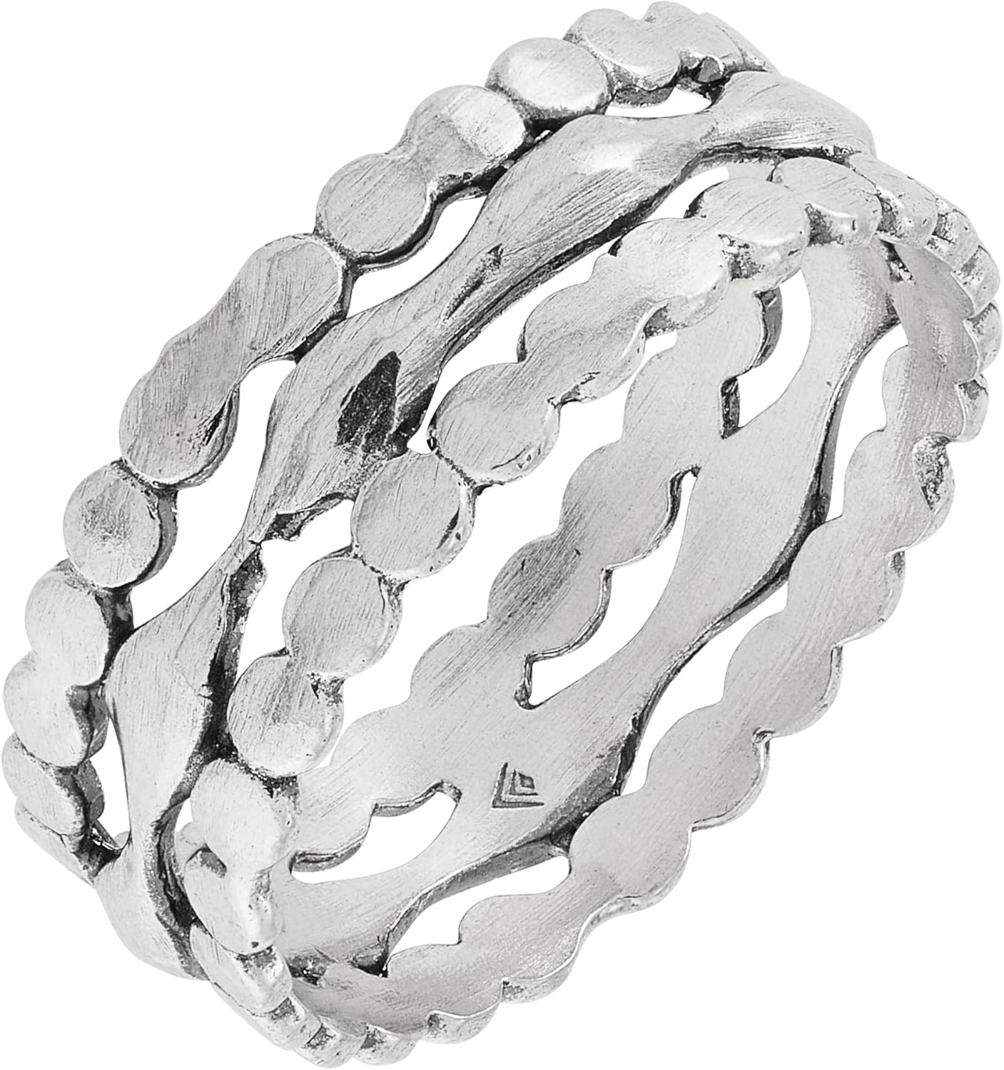 Silpada 'Triple Luck' Sterling Silver Ring - Image 2