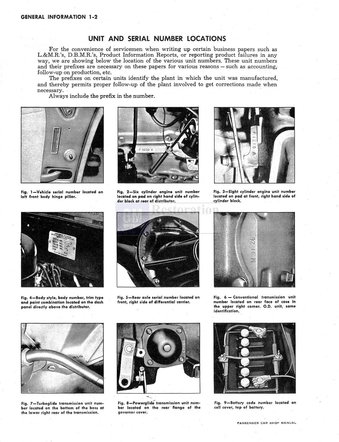 1959 1960 Chevrolet Bel Aire Impala Shop Service Repair Manual Book Engine OEM