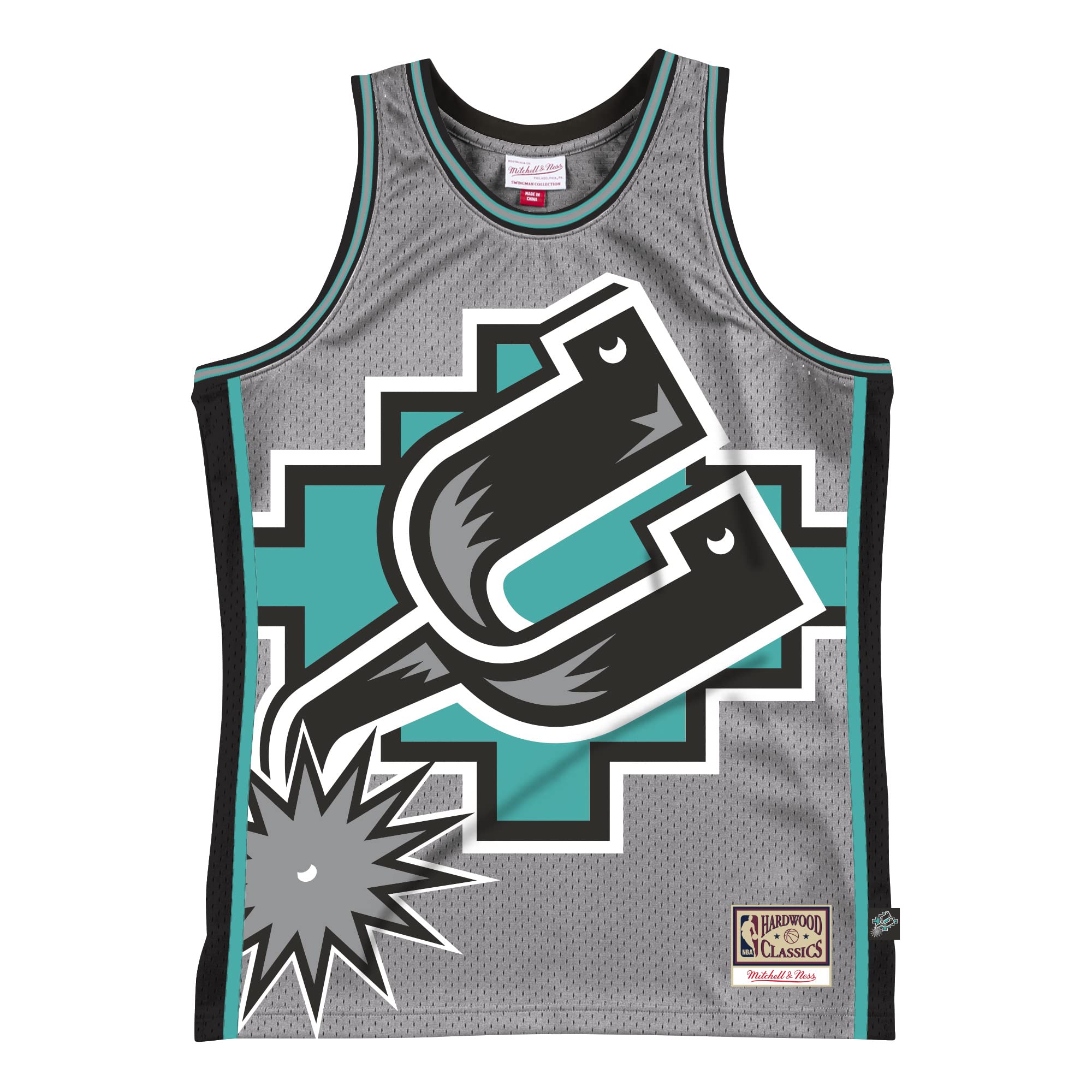 Mitchell & Ness NBA Blown Out - Camiseta de manga corta Miami Heat – Rojo