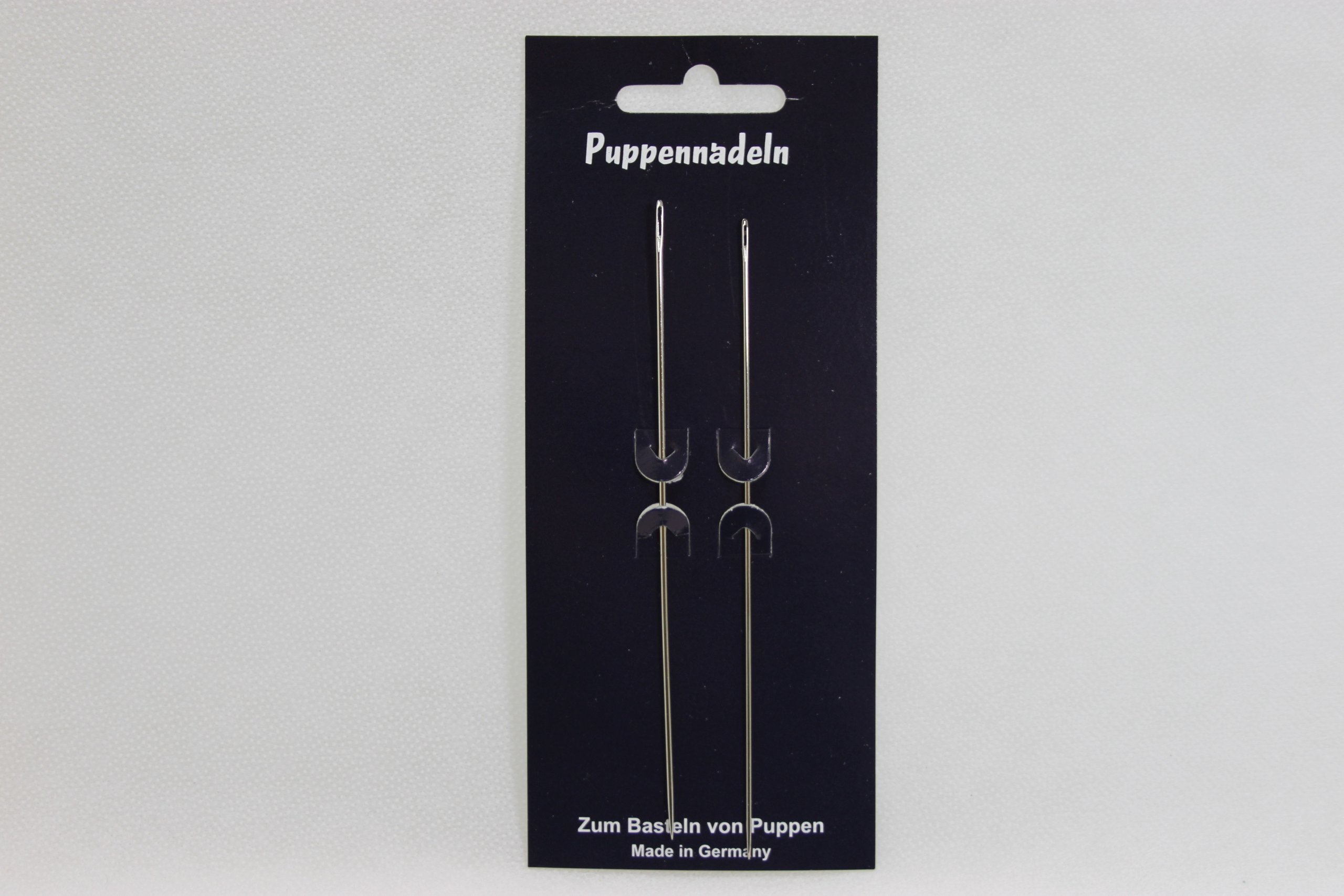 Telliswelt 2 Doll's Needles Eye Needles Long and Thin 12 cm x 1.0-1.2 mm