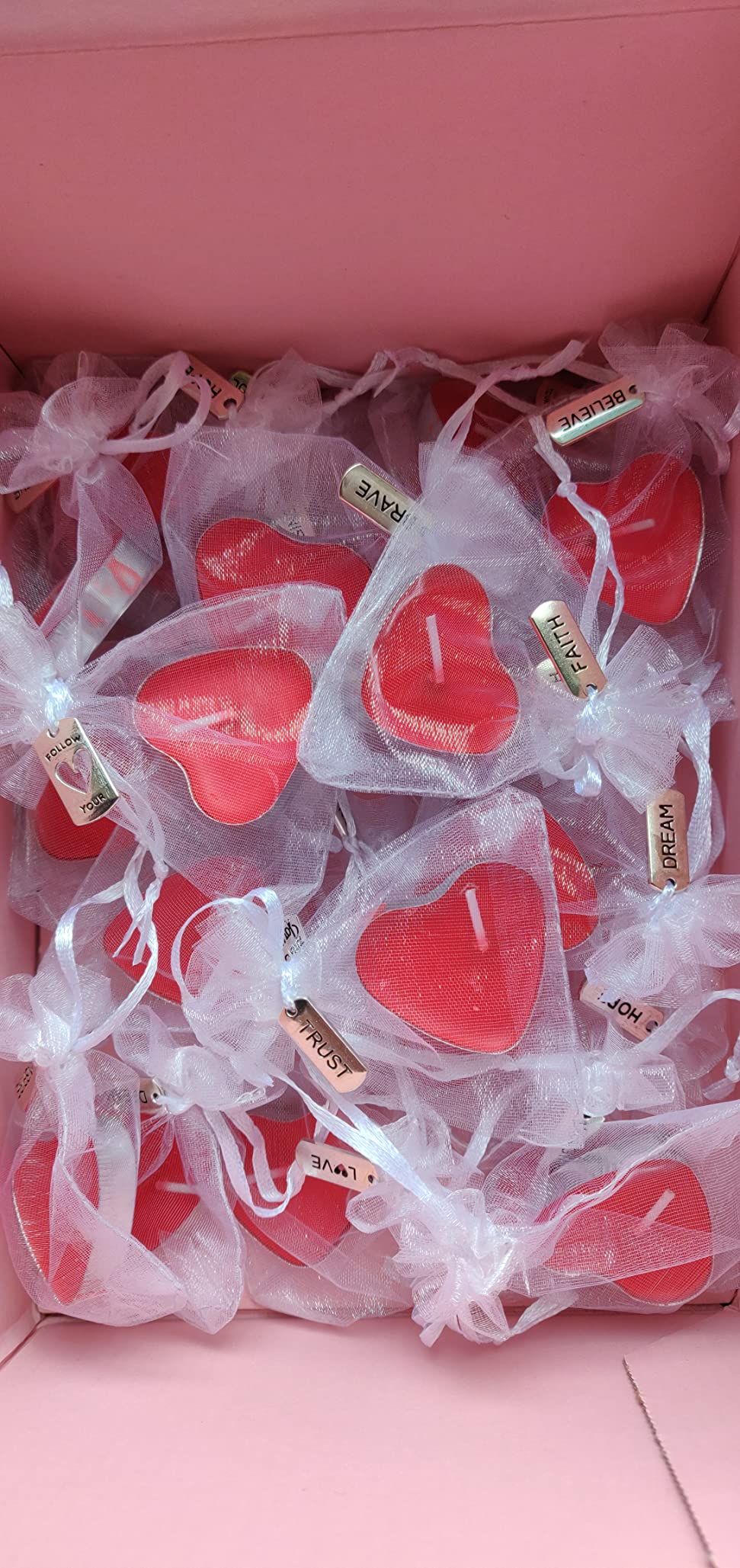 Rode geconserveerde roos hart vorm - Corazon Preserved