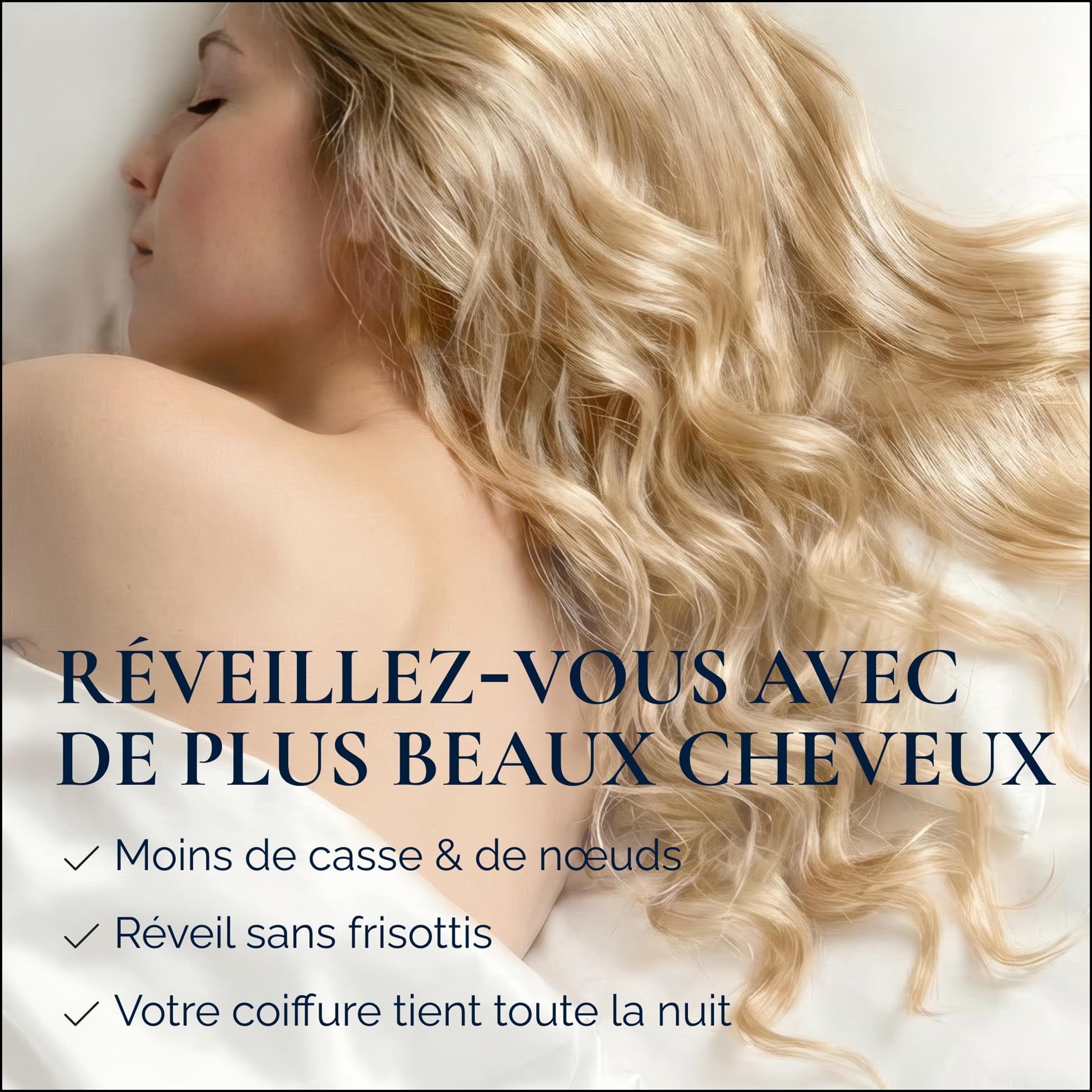 Taie d'oreiller en Soie de Mûrier 100% Bio, 22 Momme, 6A (50x70cm) | Dermatest 5 étoiles, testé dermatologiquement · GOTS & OEKO-TEX MADE IN GREEN certifié · peaux sensibles