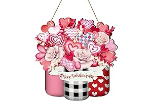 Valentine's Day Heart-Shaped Welcome Sign for Your Front Door