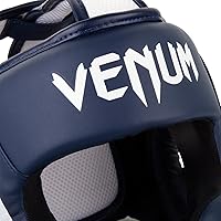 Vista 4 de Venum Elite Headgear Blanco/Dorado
