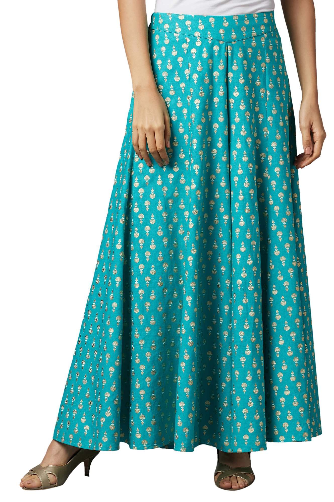 aurelia Women's Loose Fit Strechable Ankle Length Palazzo-picture-45