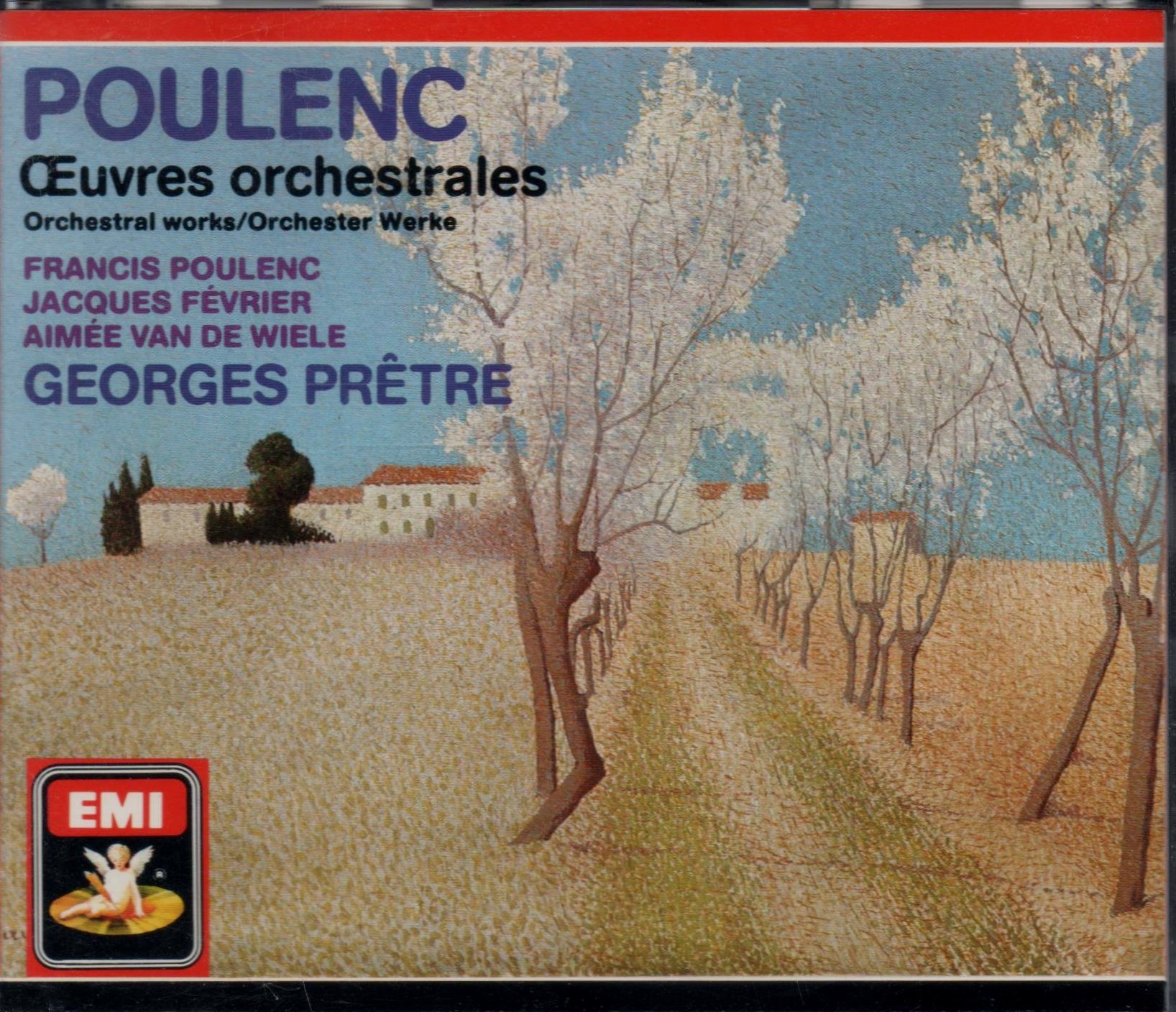 Oeuvre Orchestre Pretre [Audio CD] Francis Poulenc; Georges Prêtre; Philharmonia Orchetra; Orchestre de Paris; Orchestre de la Société des Concerts du Conservatoire and Ambrosian Singers