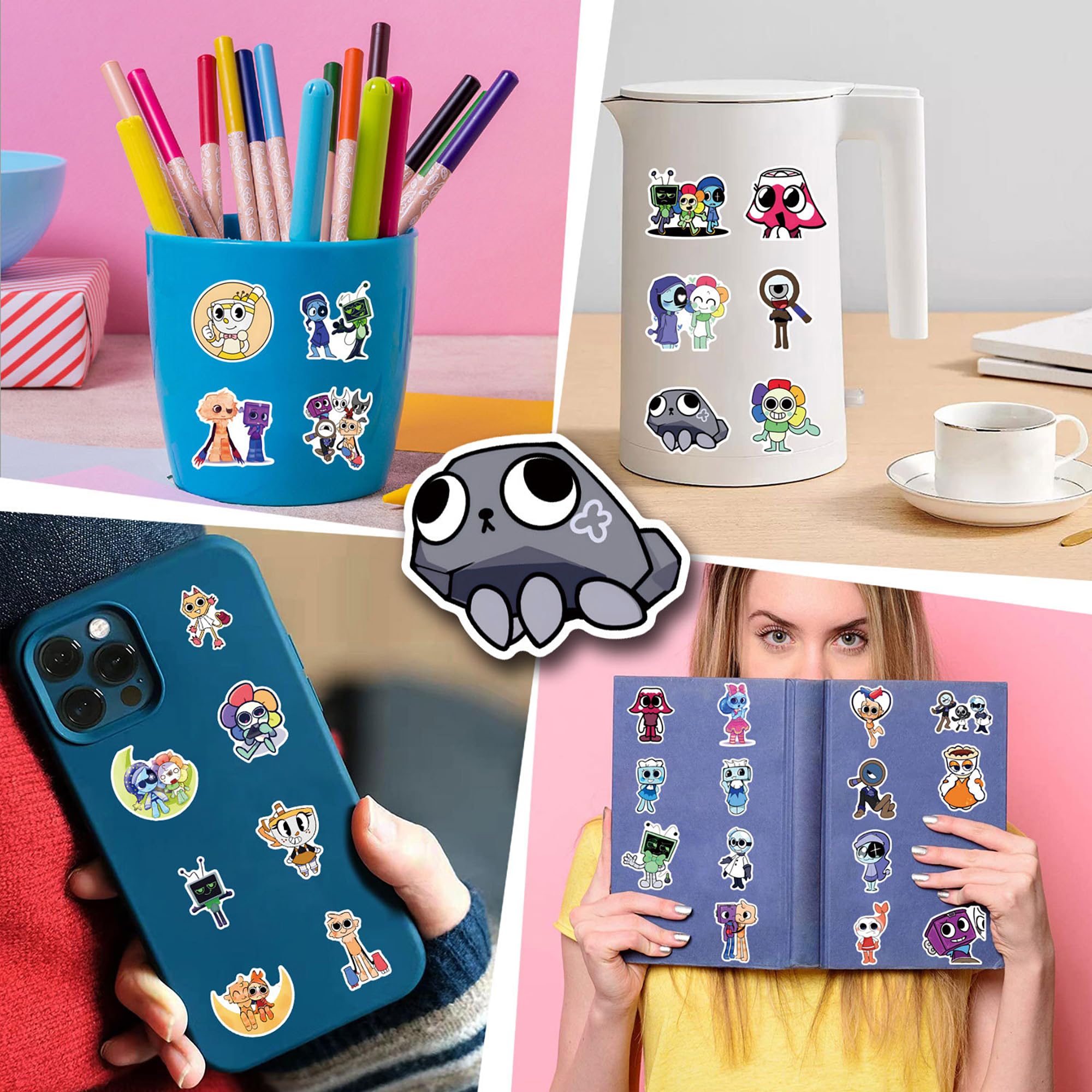 Amazon.com: 100pcs World for Dandys Stickers, Figure Vinyl Waterproof DIY  Sticker Decals for Party, Water Bottle Scrapbook Laptop Skateboard Computer  for Teens Fans : Toys & Games
