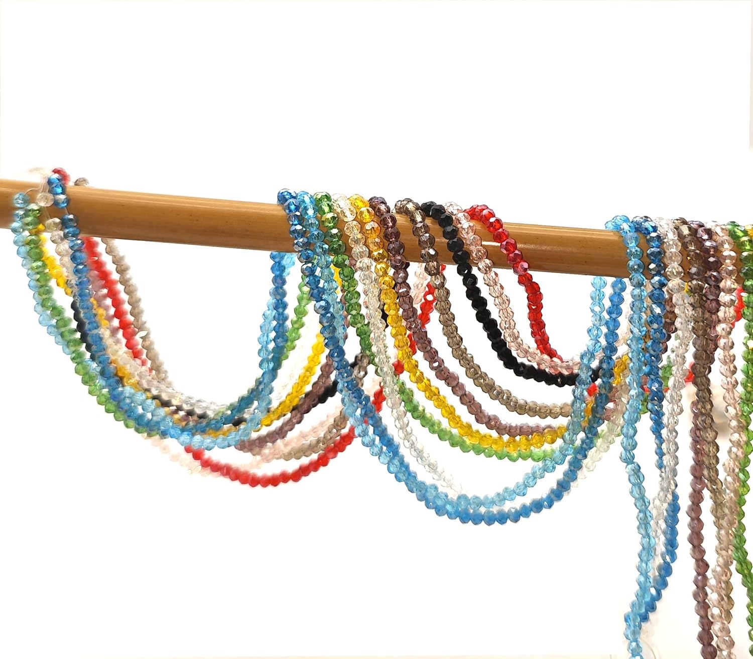 2mm Glass Beads Faceted Glass Bead Colorful Crystal Loose Beads for Jewelry Making DIY（1300） - Image 5