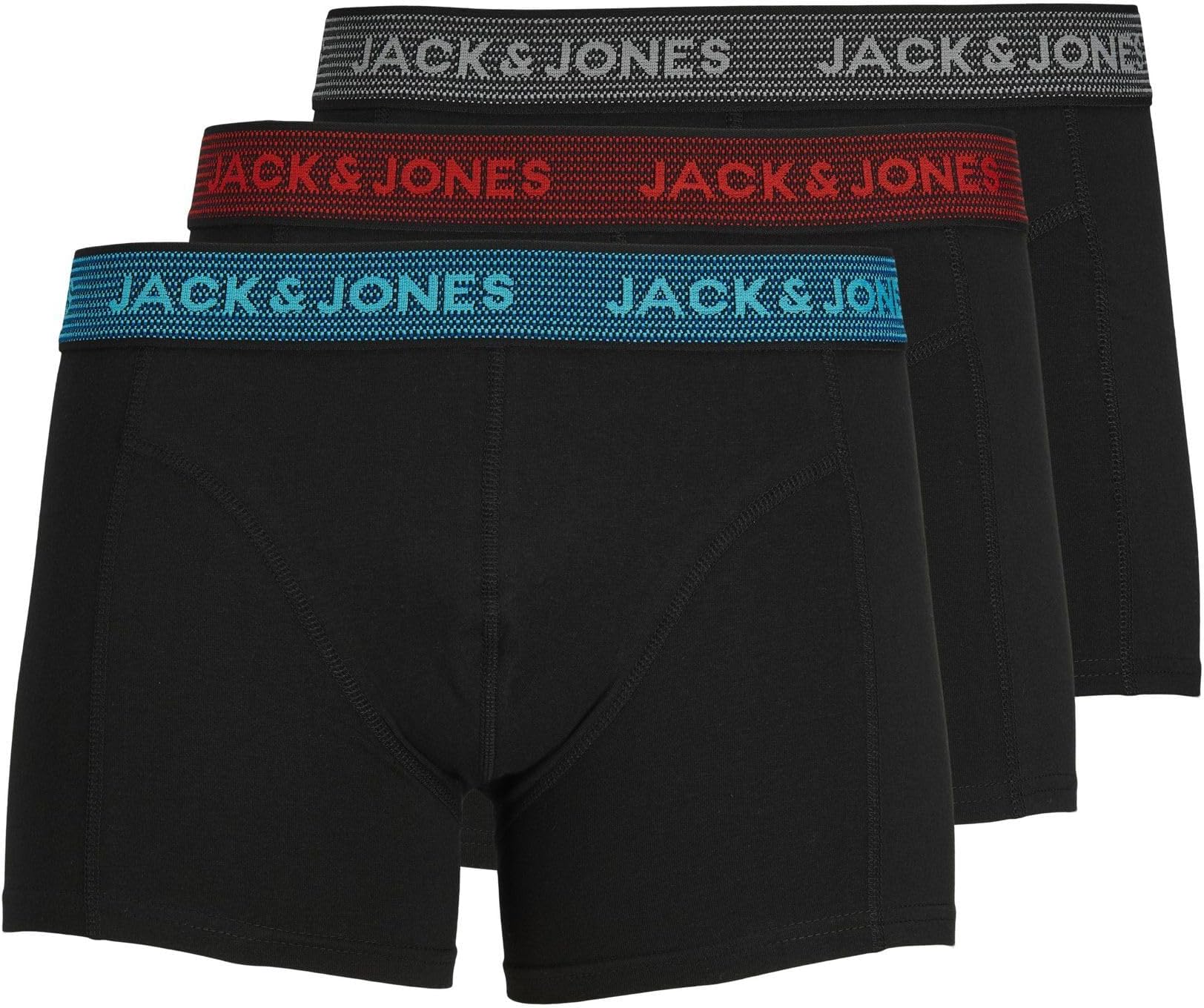 3 Pack Plain Boxer Shorts
