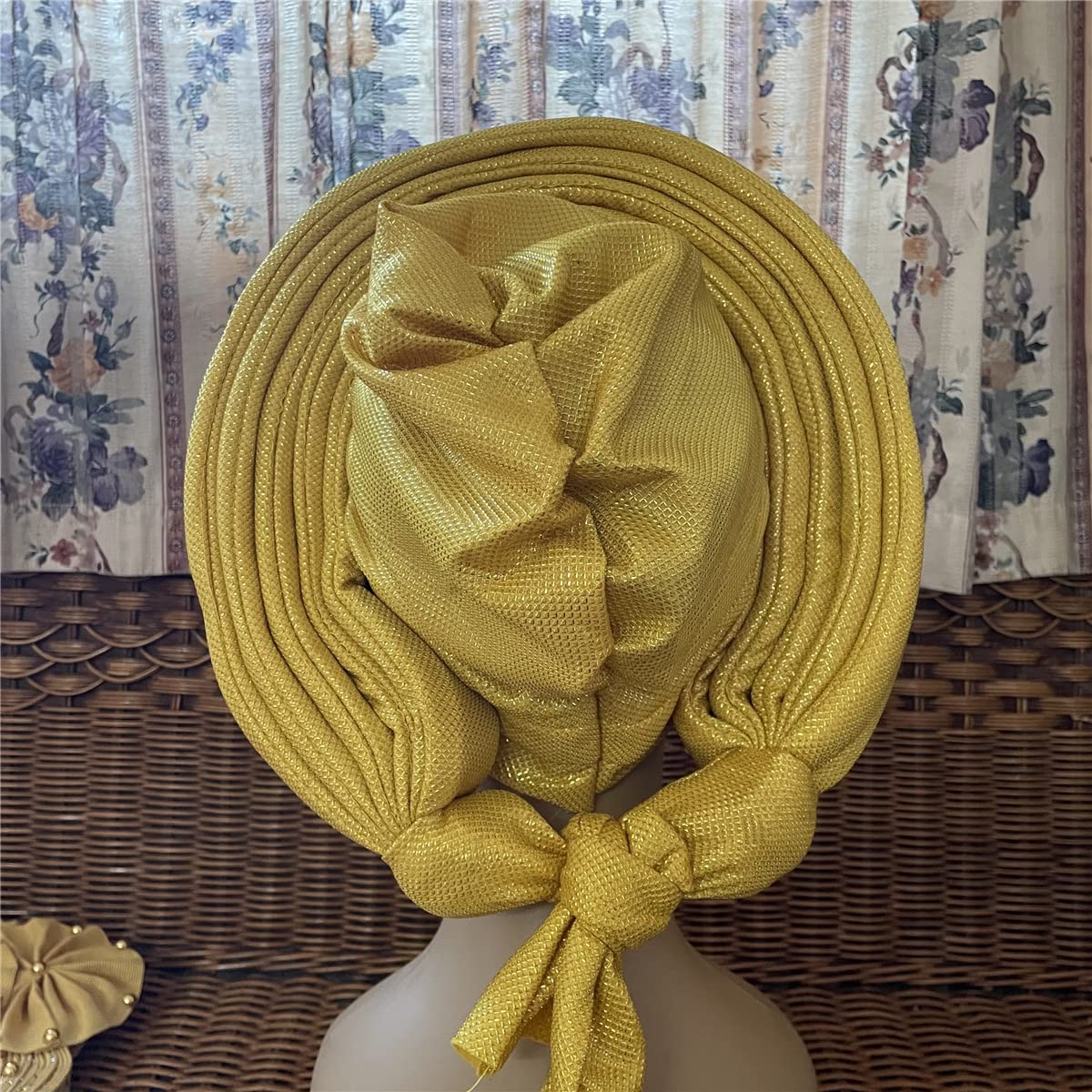 Amazon.com: African Headties Nigerian Auto Gele Headtie 