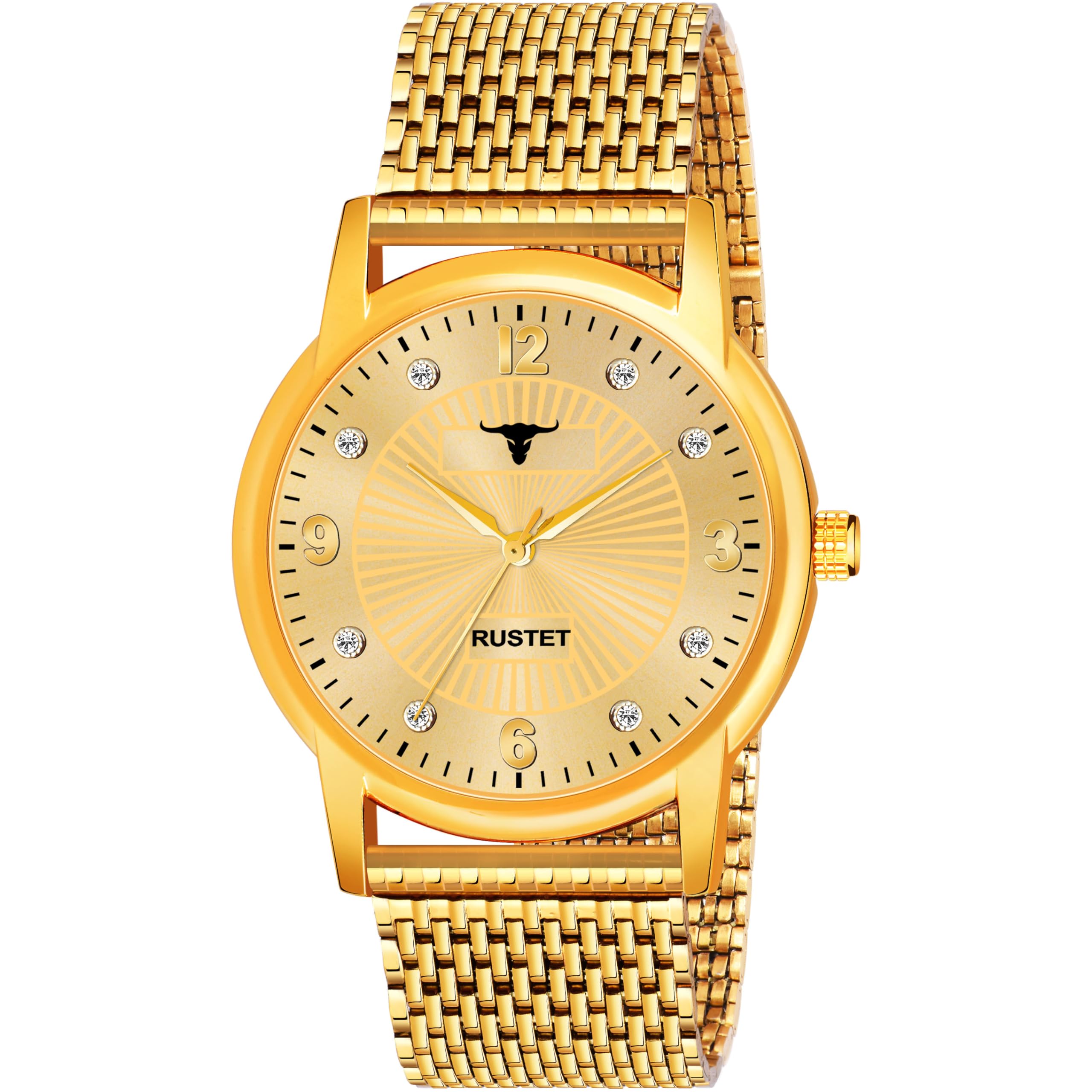 RUSTET RSTET-1111 Original Gold Plated Watch for Boys Gold Colored Strap Gold Men s Watch (B0CSYX8VJ5) Amazon Price History, Amazon Price Tracker