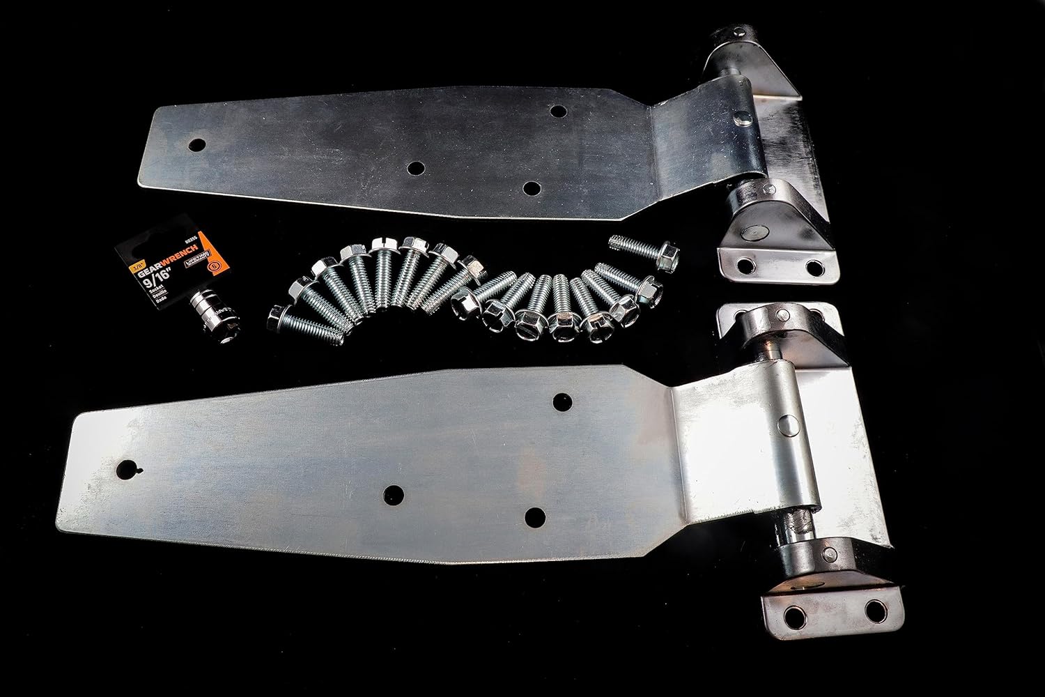 Kason 1277 Reversible Heavy-Duty Hinge, Flush Offset, 14, 2 CT with Hardware KIT