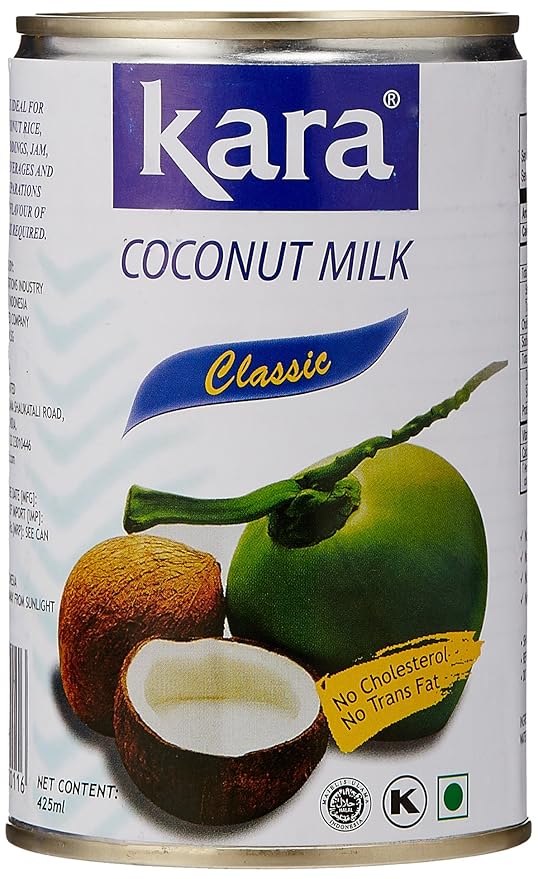 Kara Coconut Milk, Tin, 425ml Amazon.in Grocery & Gourmet Foods