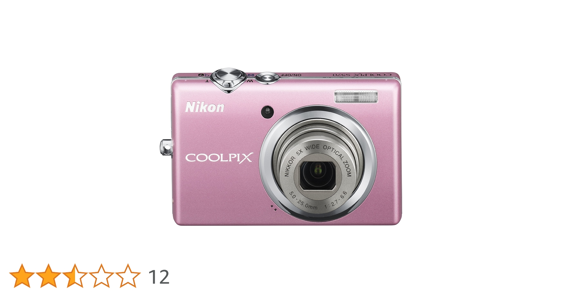 Nikon coolpix S570 PINK【動作品・転送特典無料あり】 Nikon Coolpix S570 Digital Camera Kit (Pink) B&H Photo Video